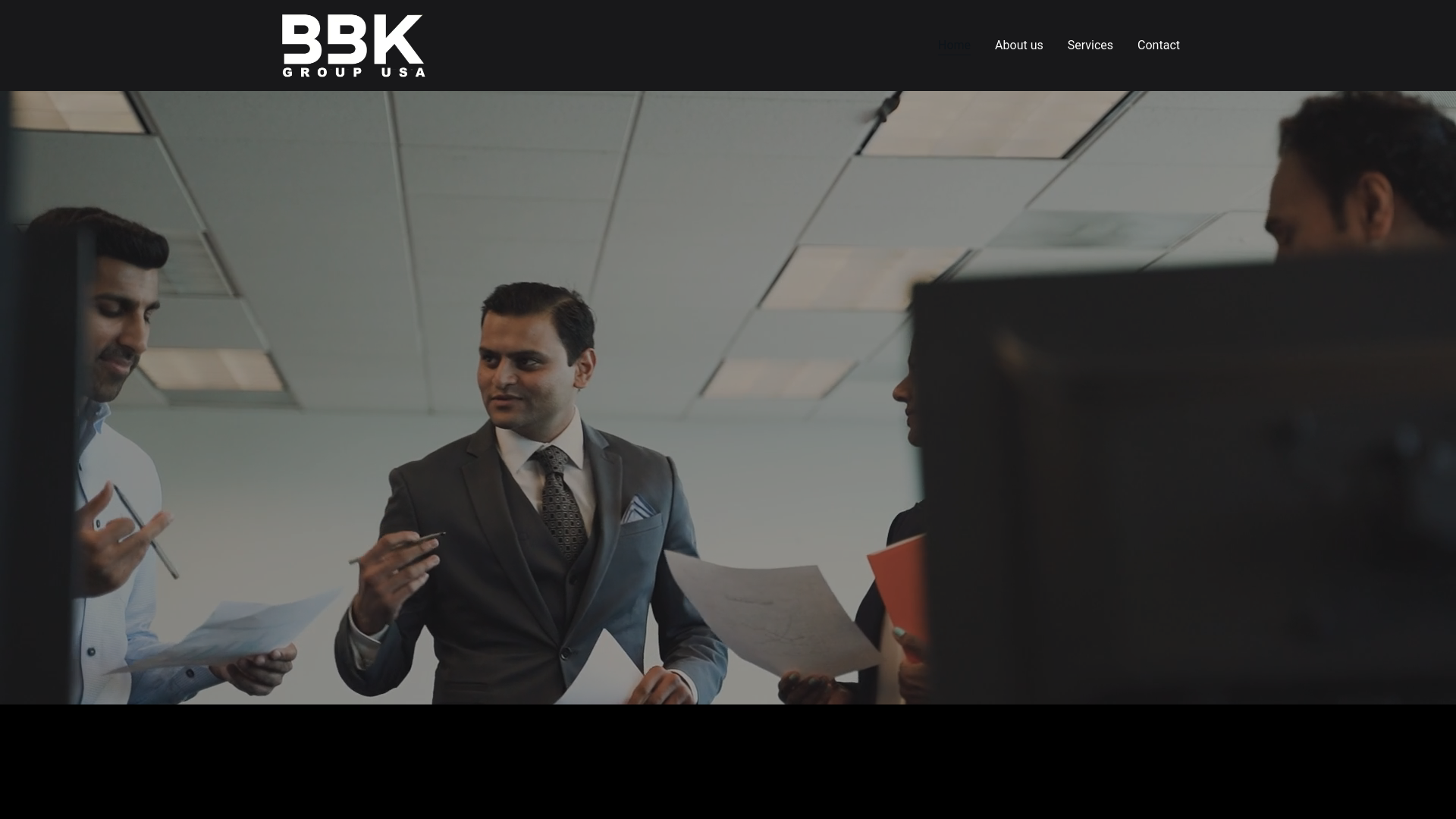 website screenshot of https://bbkgroupusa.com/