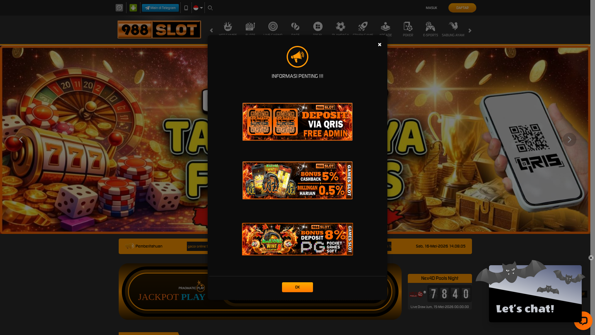website screenshot of https://slothoky978jp.xyz/