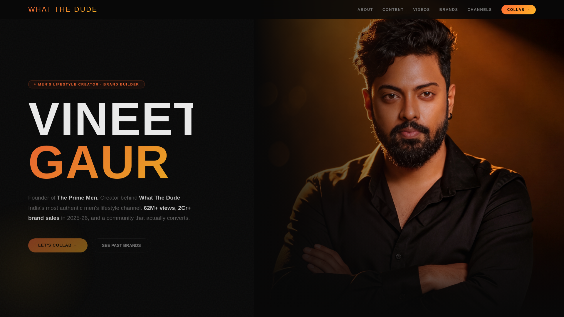 website screenshot of https://whatthedude.pages.dev/