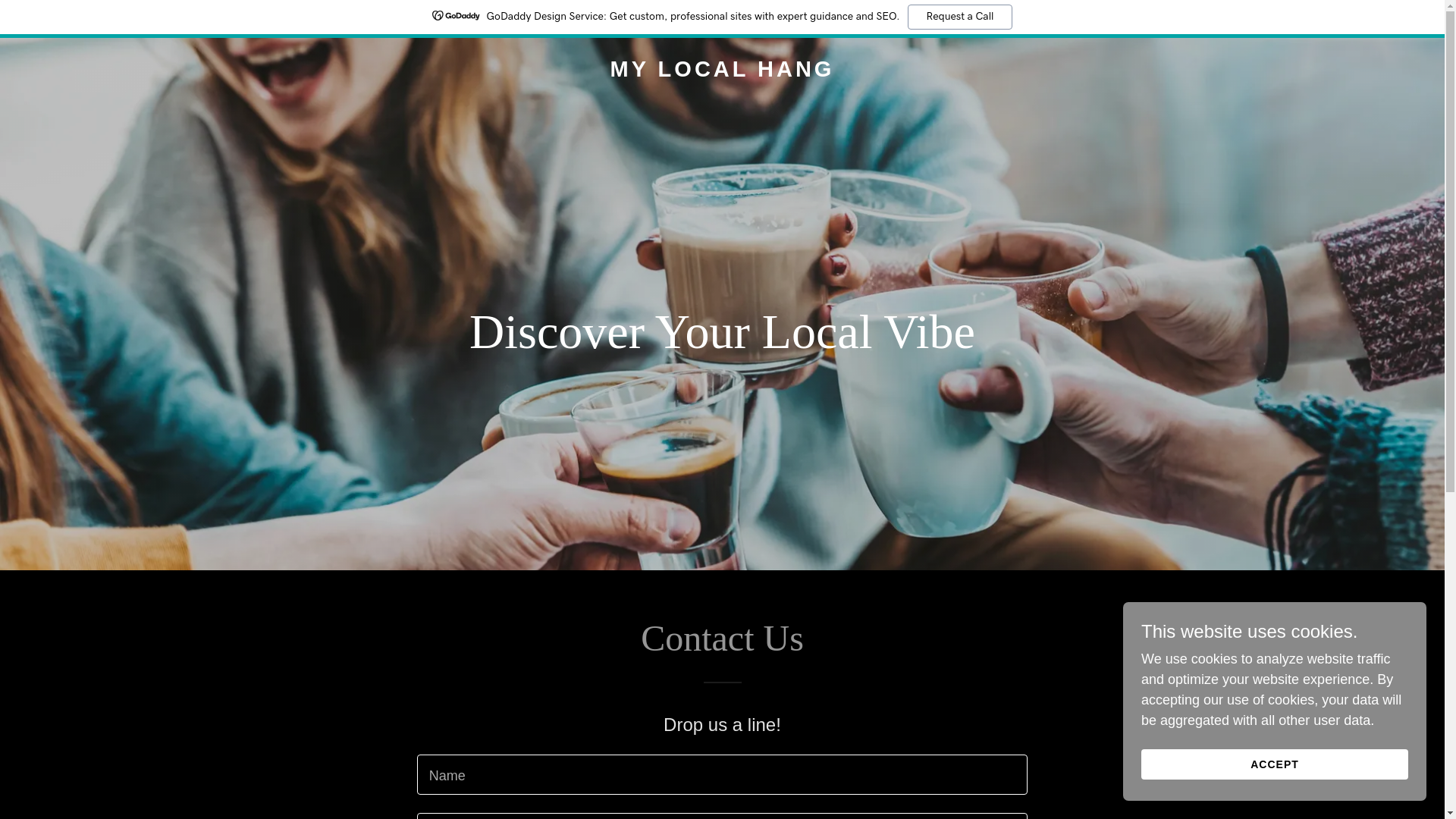 website screenshot of https://mylocalhang.com/
