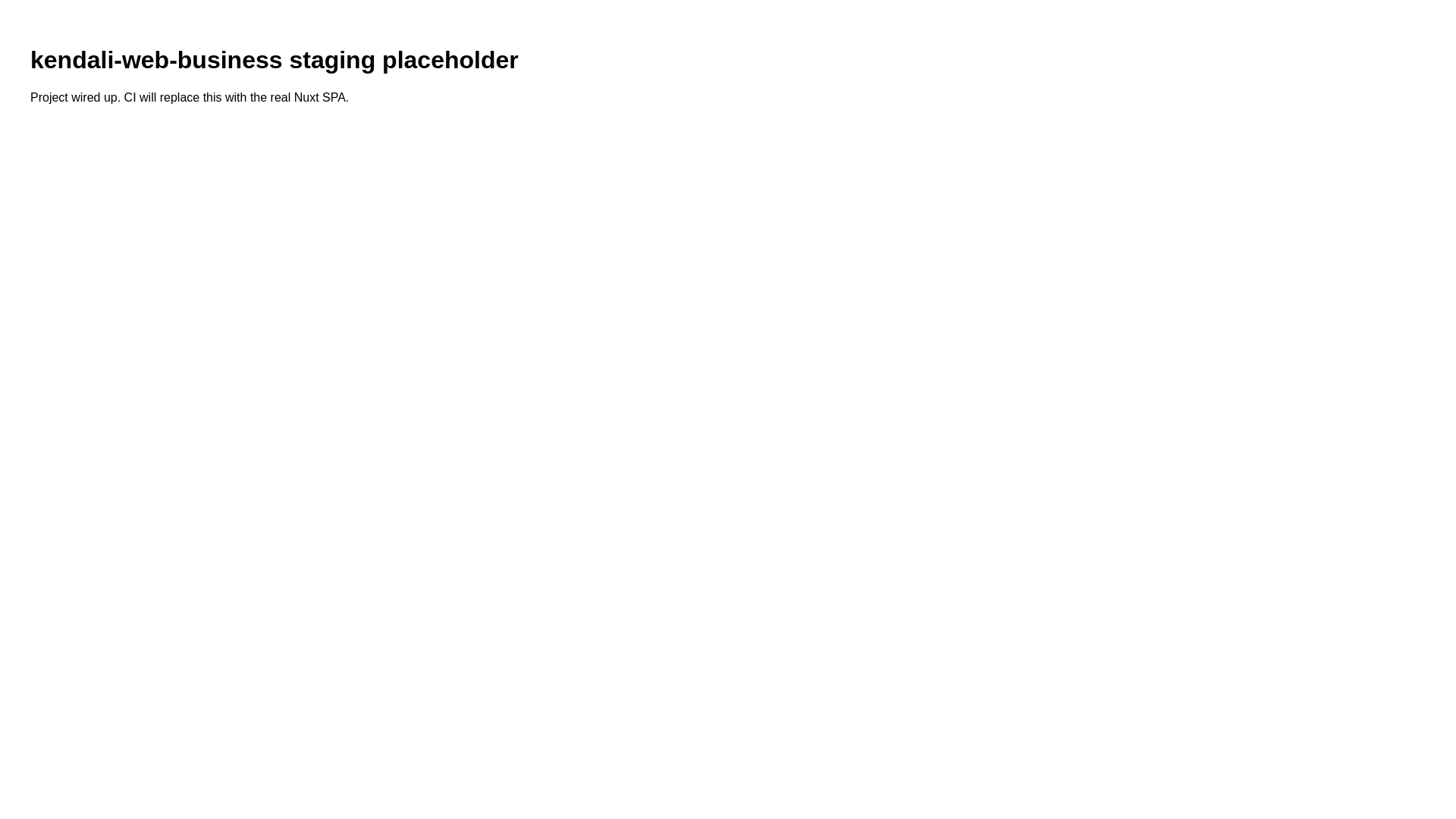 website screenshot of https://kendali-web-business-staging.pages.dev/