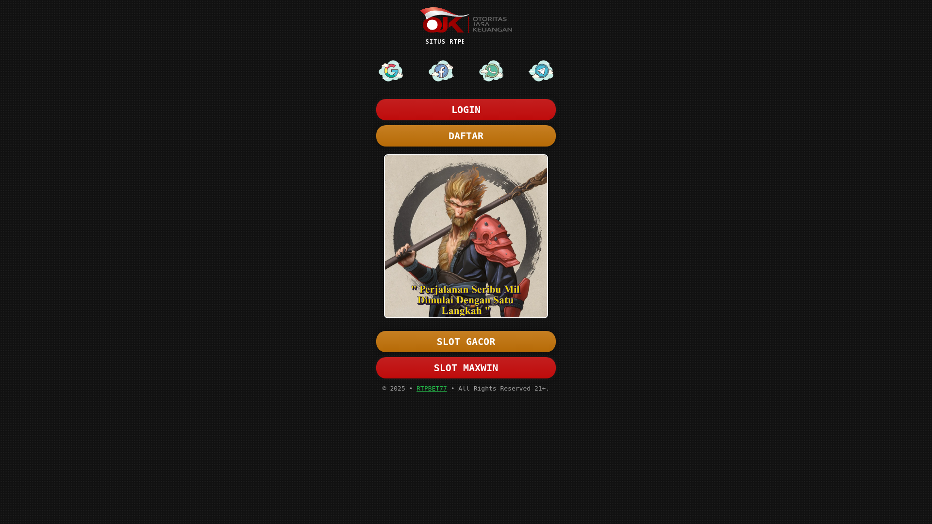 website screenshot of https://rtpbet77-syair-abang.pages.dev/