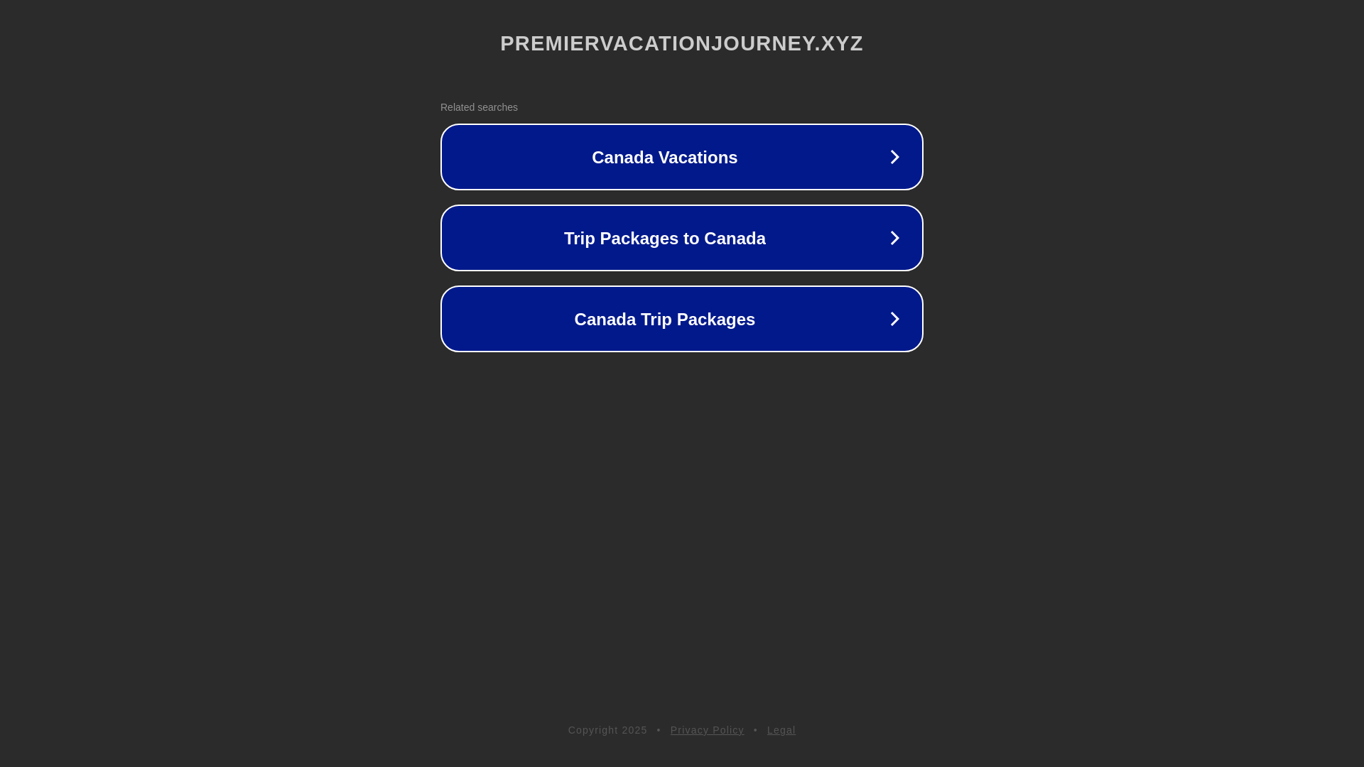 website screenshot of https://premiervacationjourney.xyz/