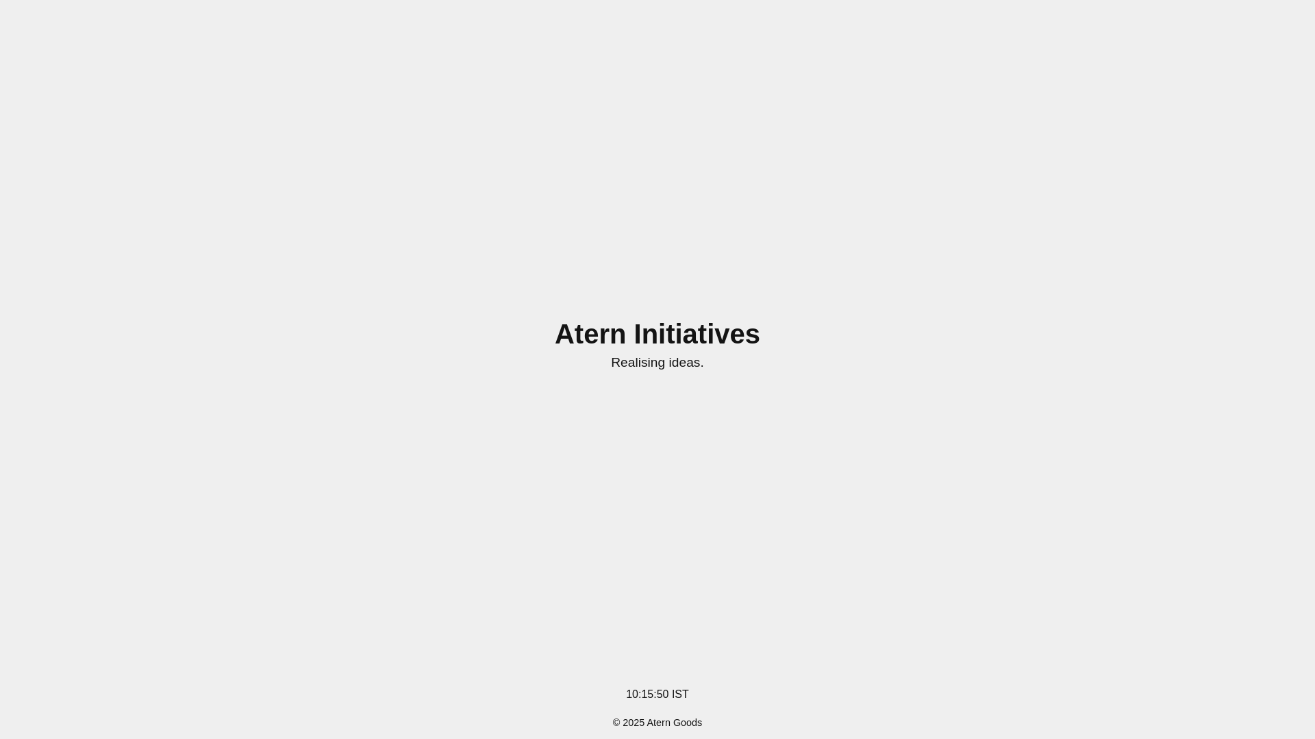 website screenshot of https://atern.pages.dev/