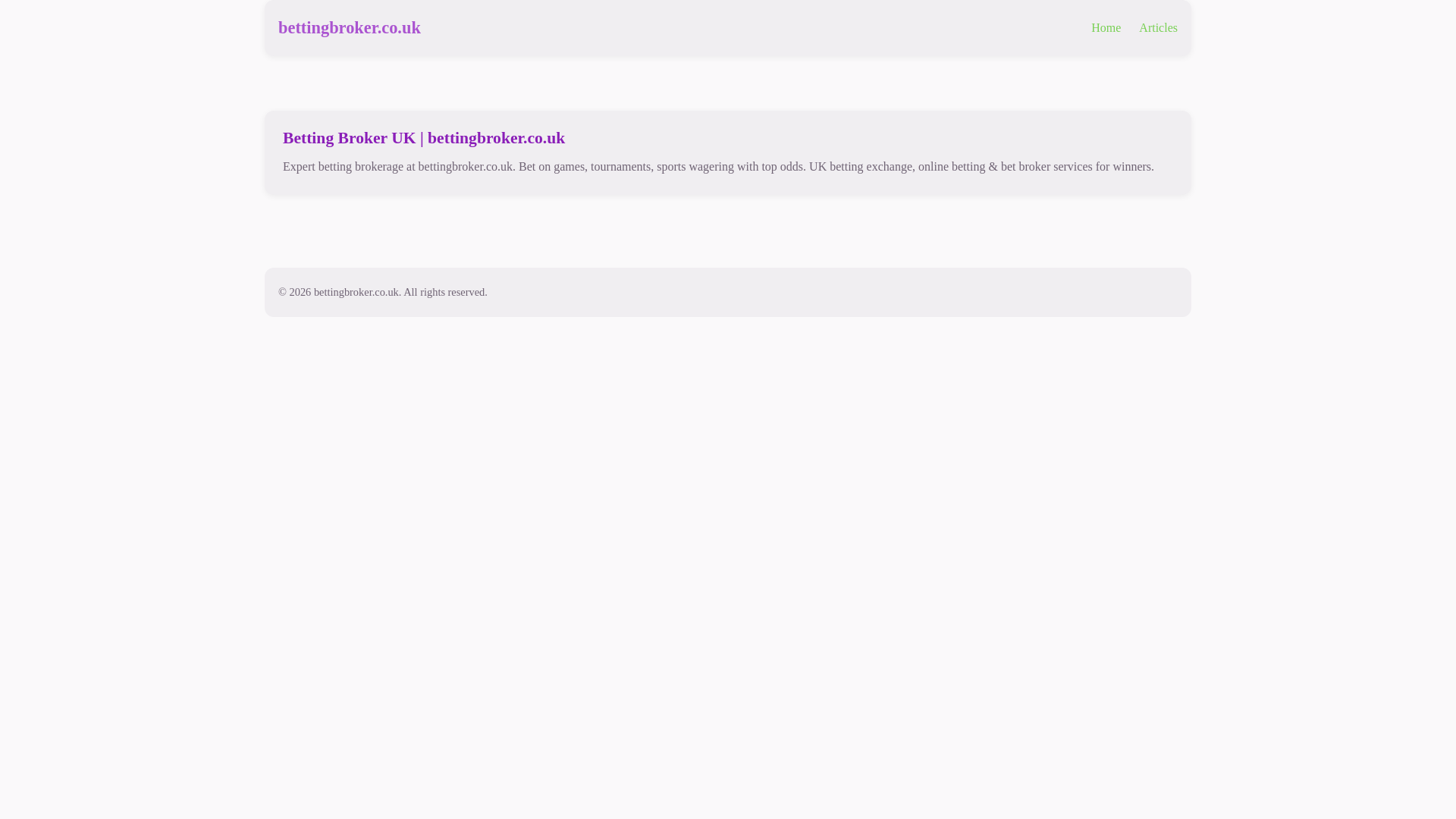 website screenshot of https://bettingbroker.co.uk/