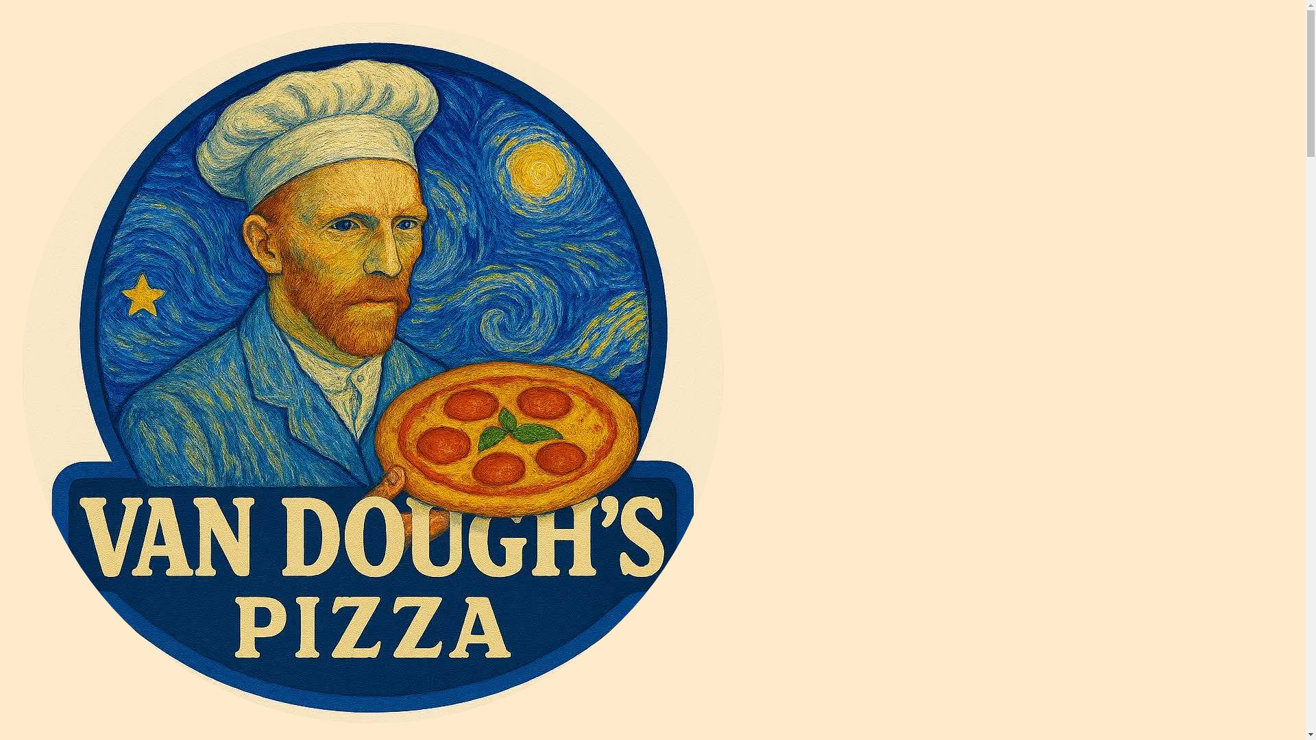 website screenshot of https://vandoughspizza.co.uk/