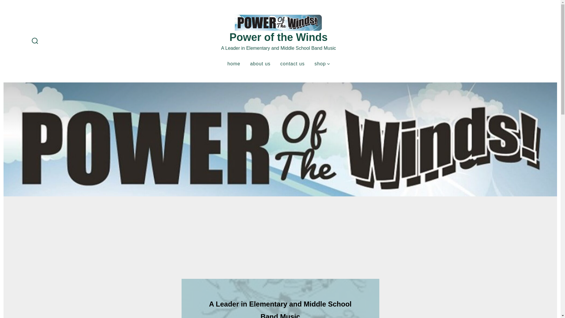 website screenshot of https://powerofthewinds.info/