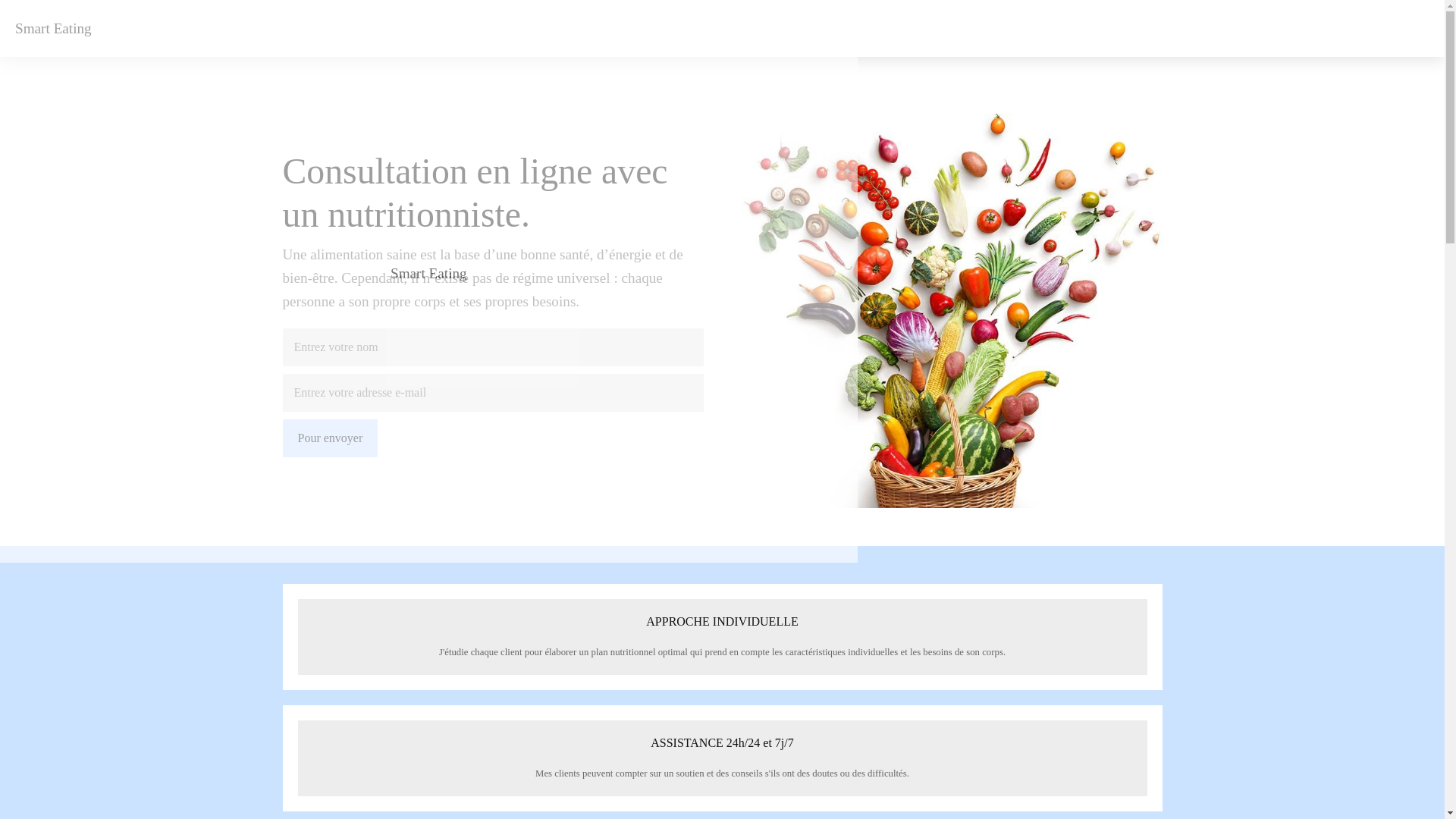website screenshot of https://smarteatingd.info/