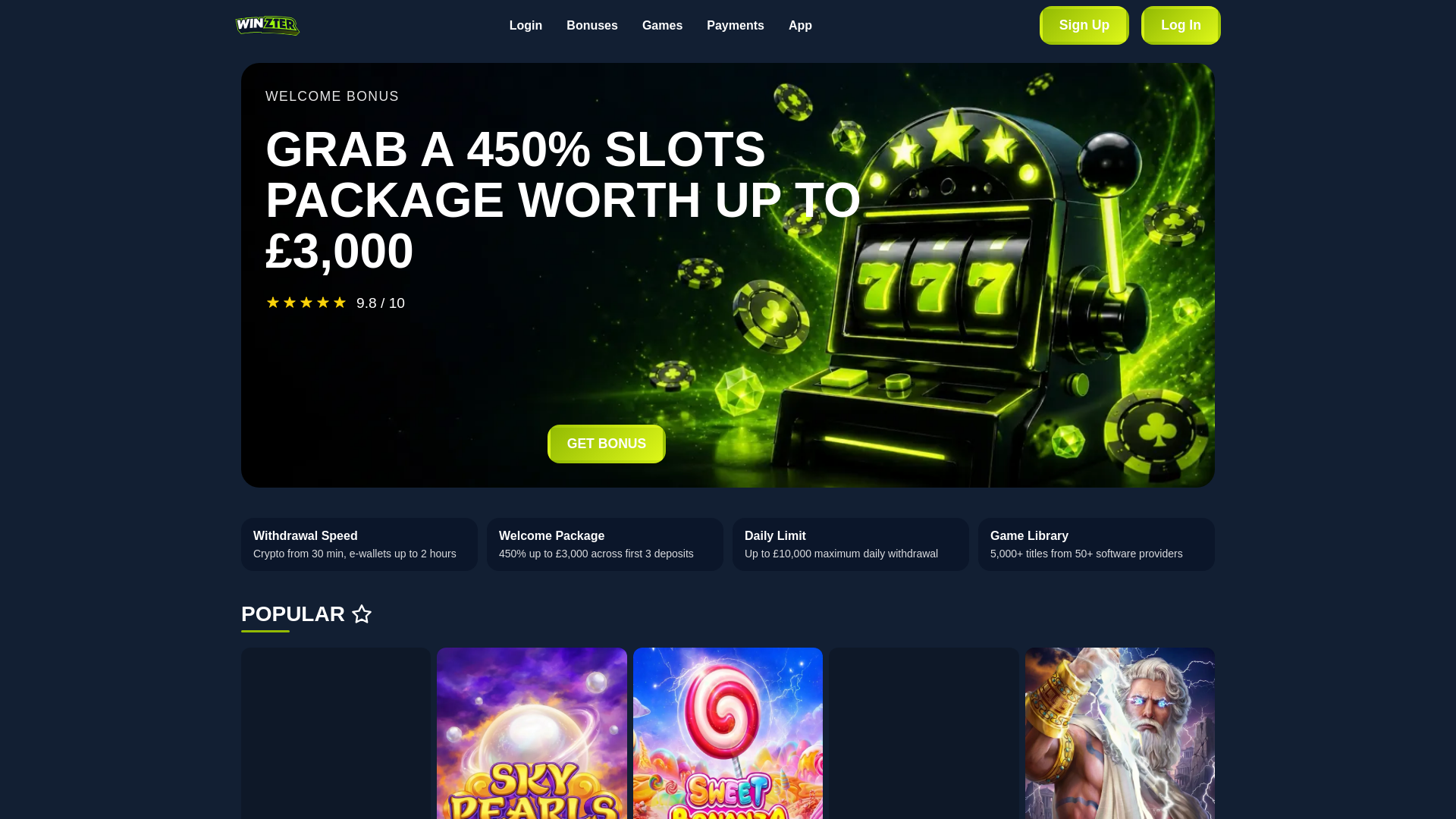 website screenshot of https://winztercasino-uk-net.pages.dev/