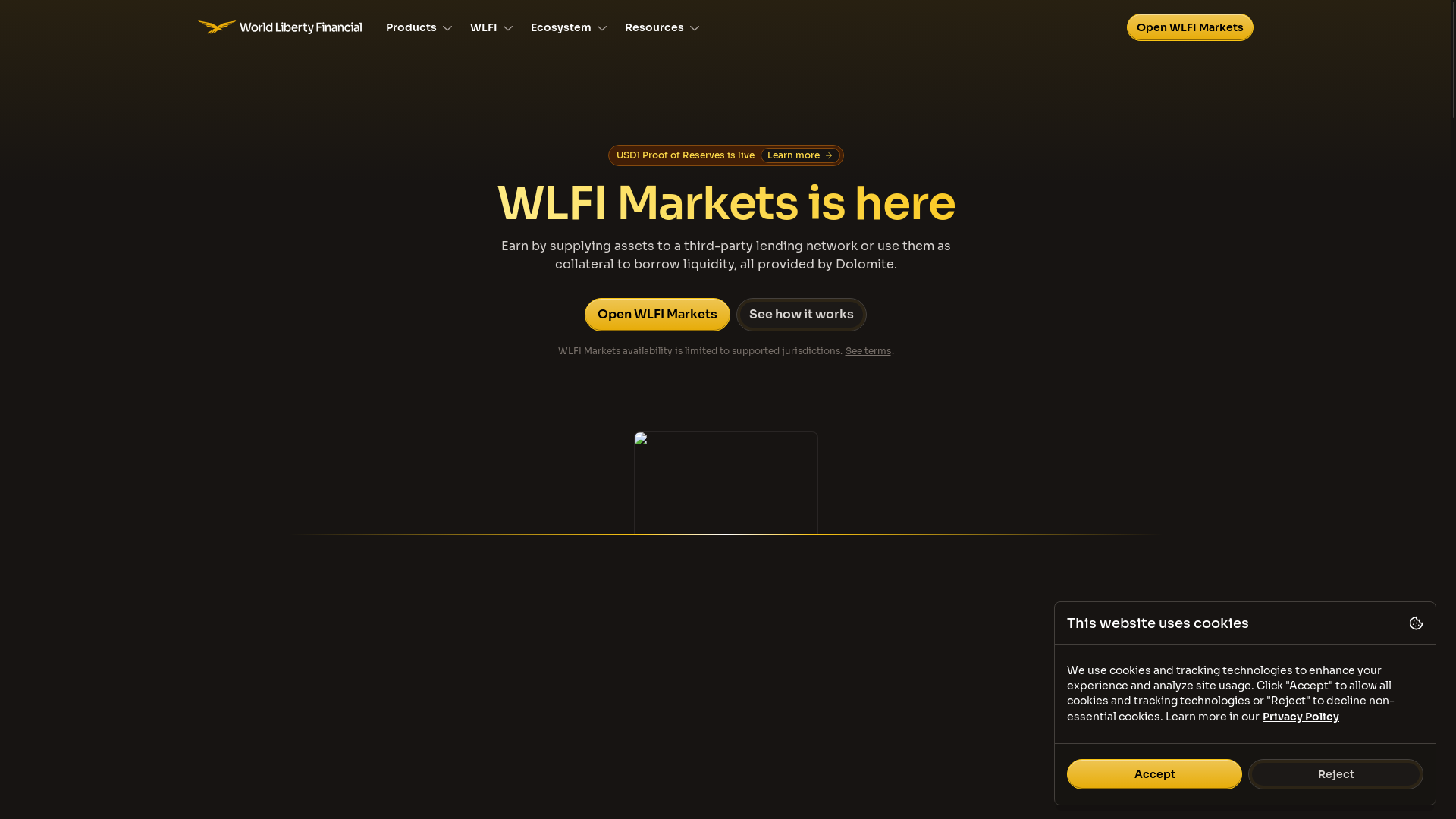 website screenshot of https://getwlf.org