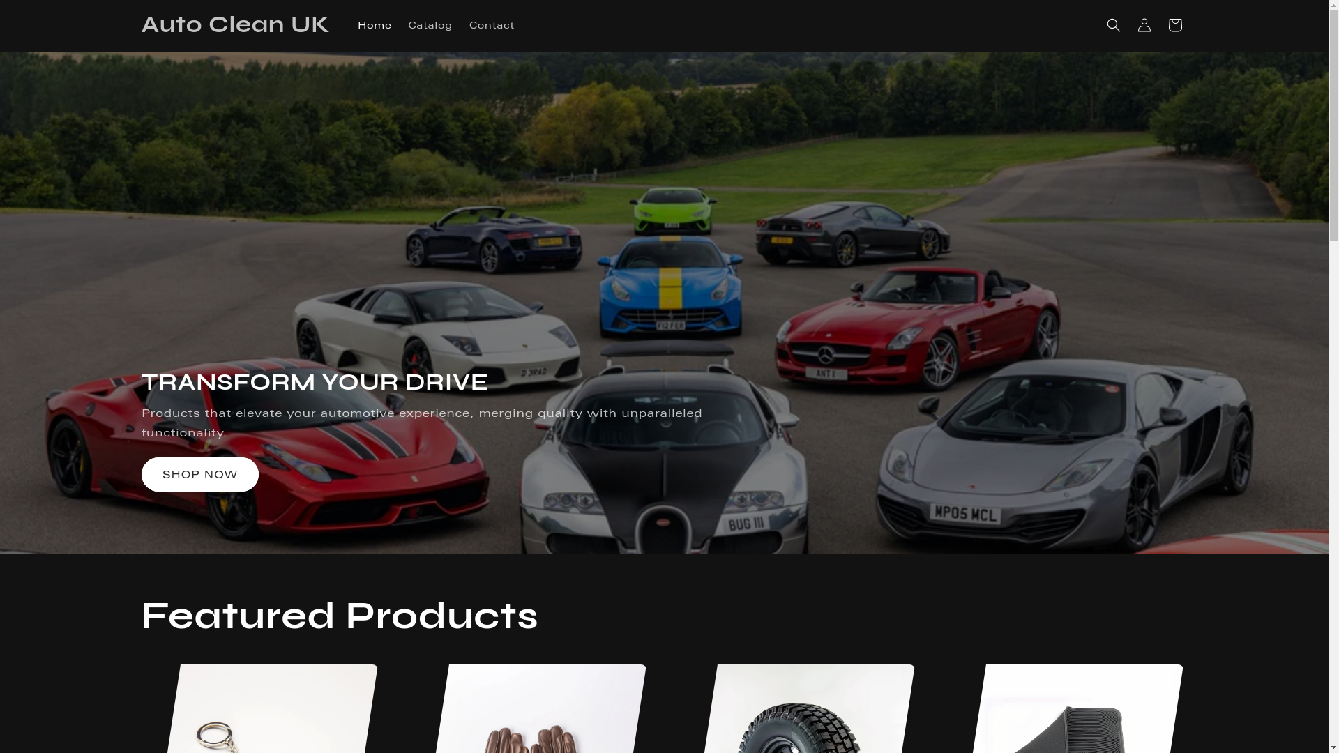 website screenshot of https://autocleanuk.shop/