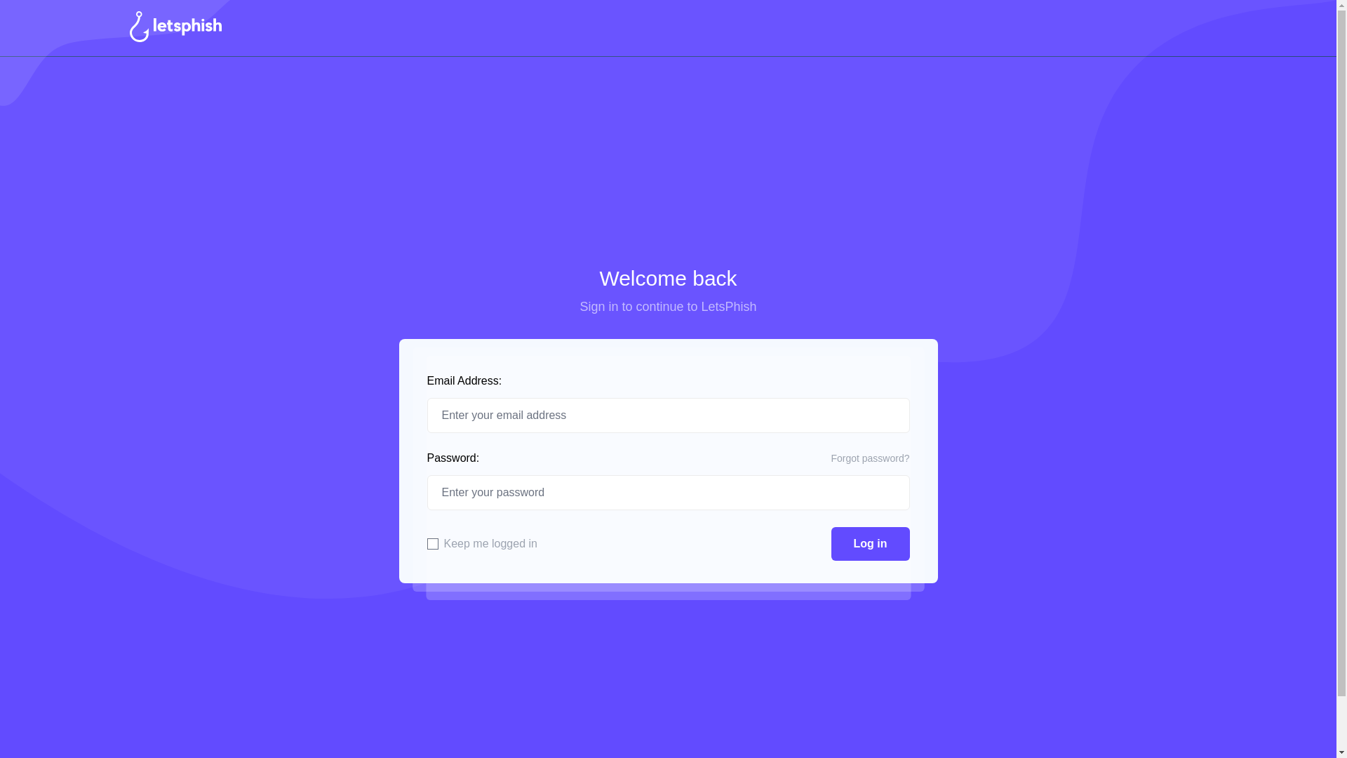 website screenshot of https://letsphish-training.pages.dev/