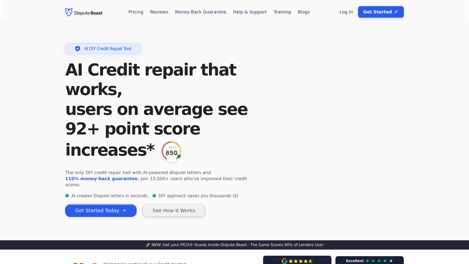 website screenshot of https://dispute-beast-website.pages.dev/