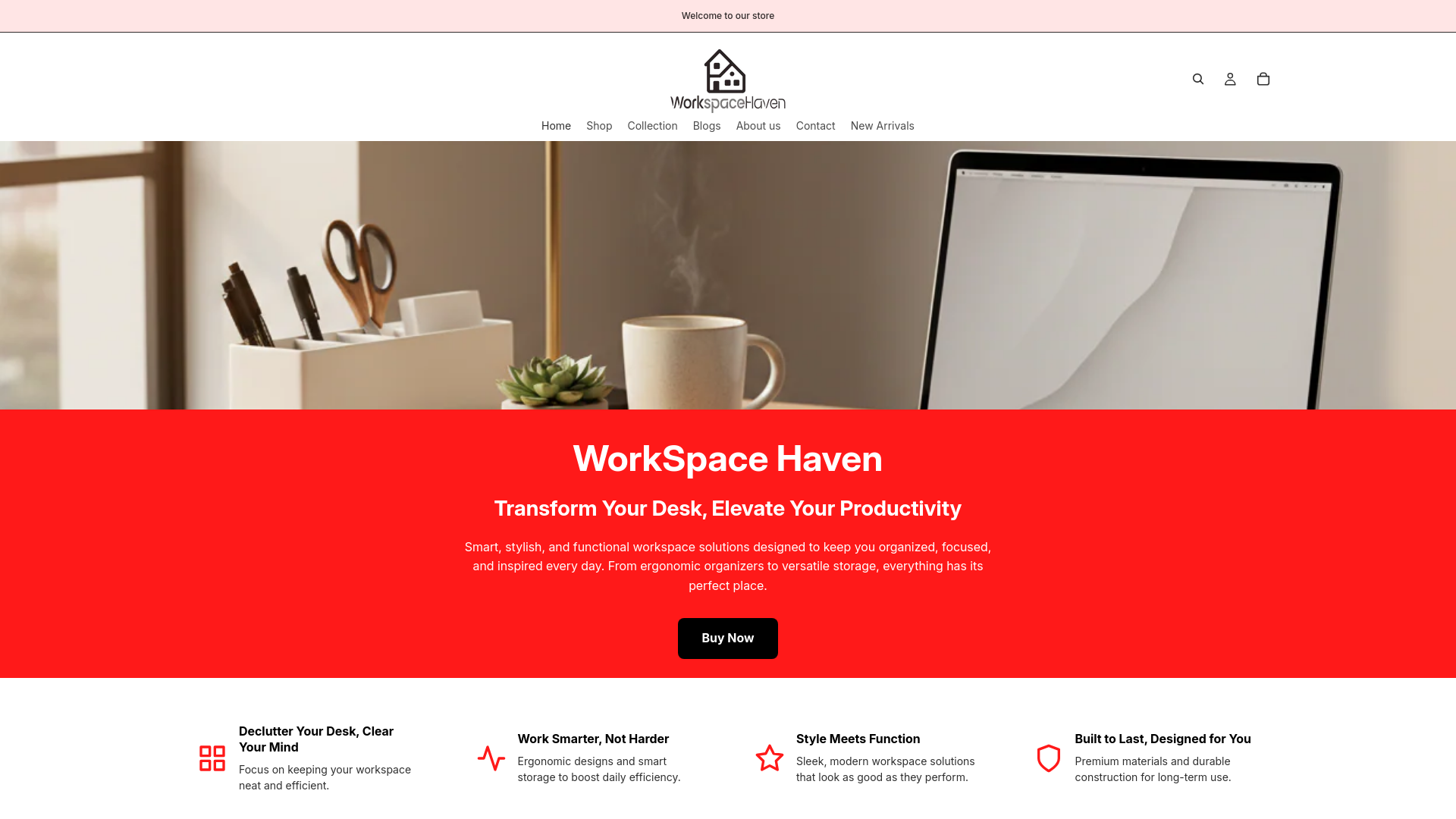website screenshot of https://workspace-haven.com/