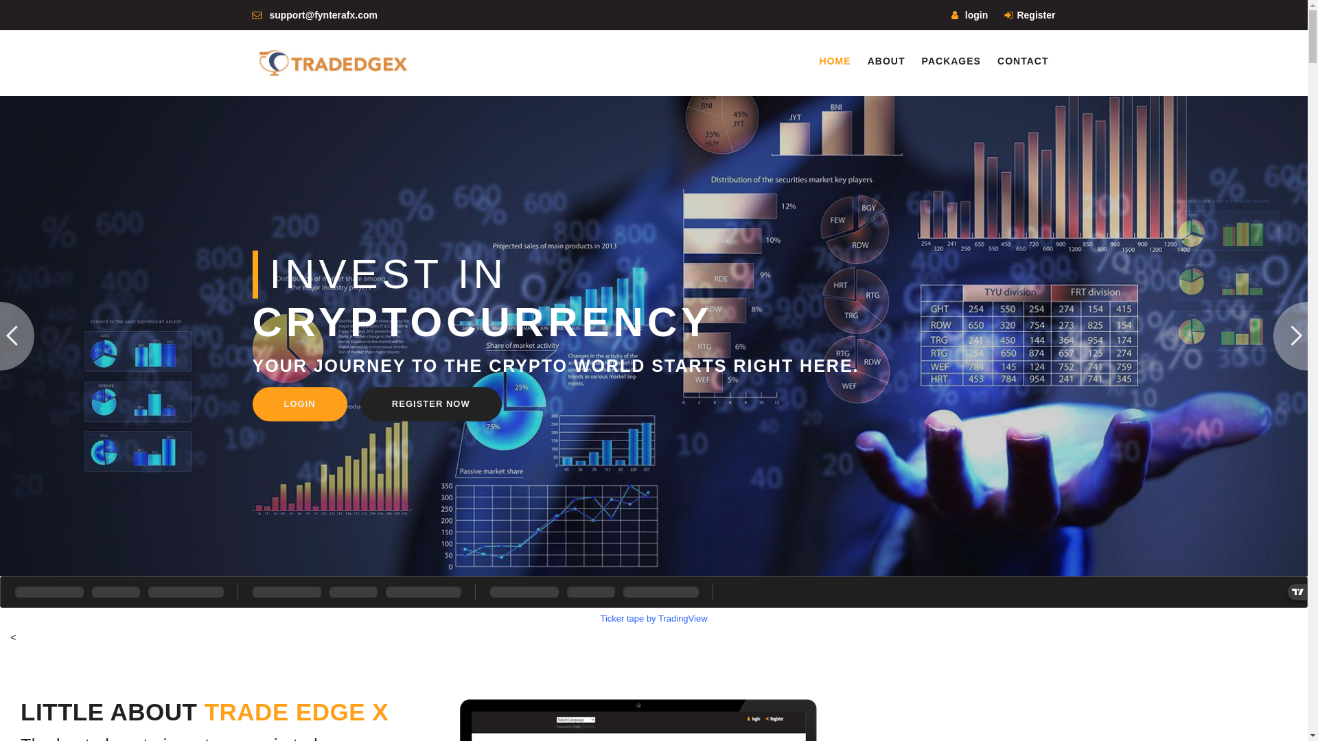 website screenshot of https://fynterafx.com/