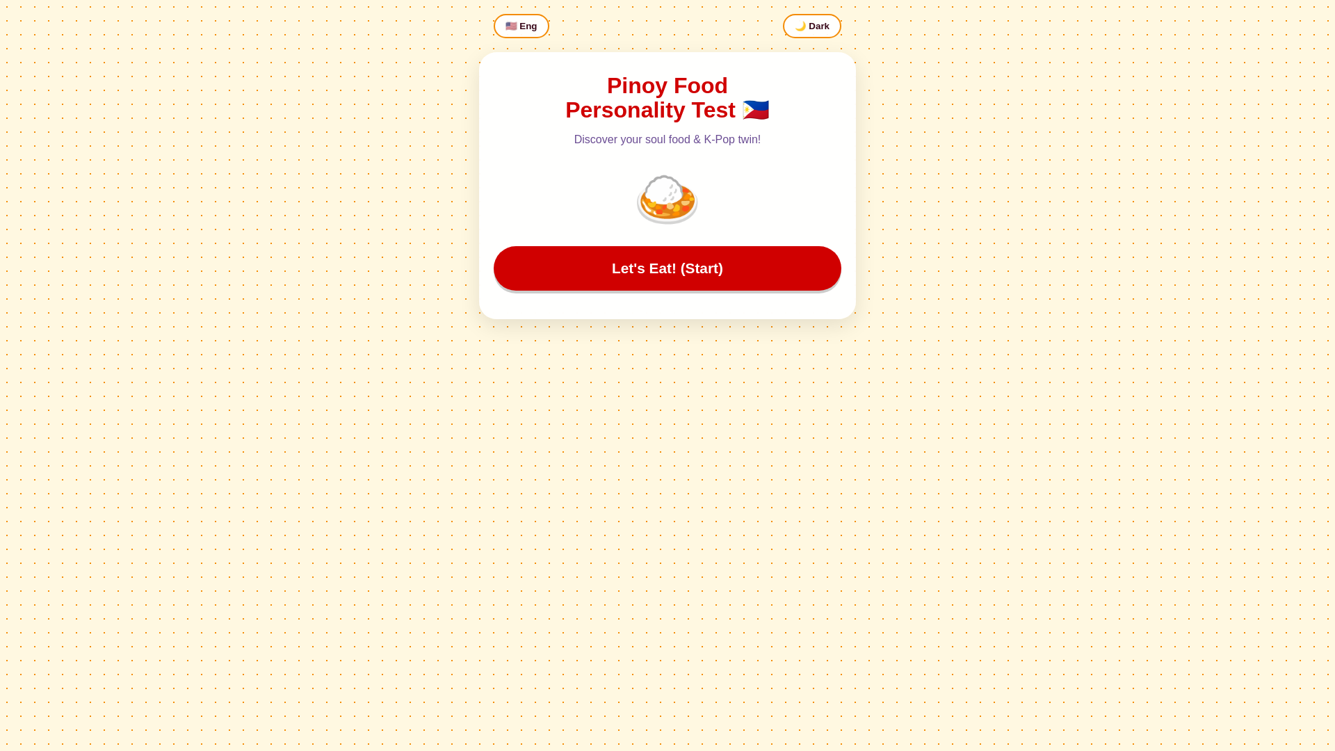 website screenshot of https://pinoy-food-test.pages.dev/