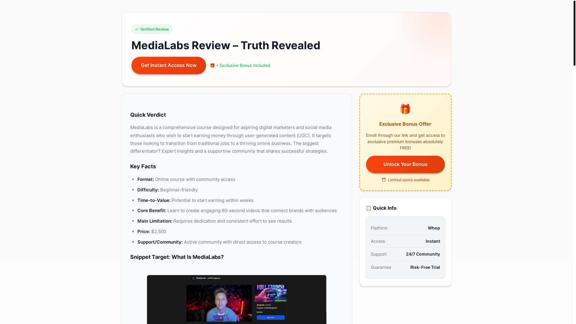website screenshot of https://medialabs-a-ugc-agency-review.pages.dev/