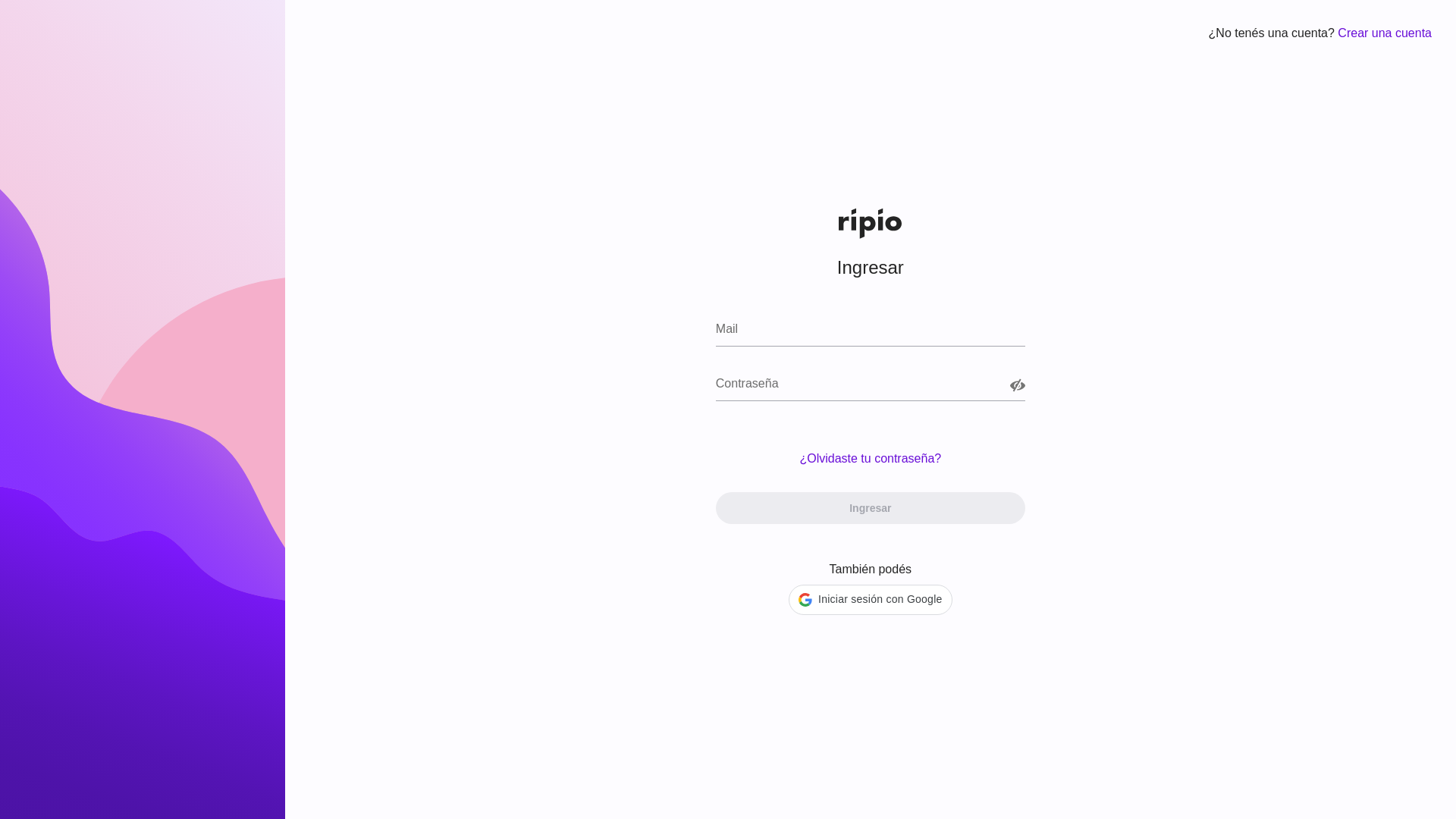 website screenshot of https://ripio-acceso-app.com/