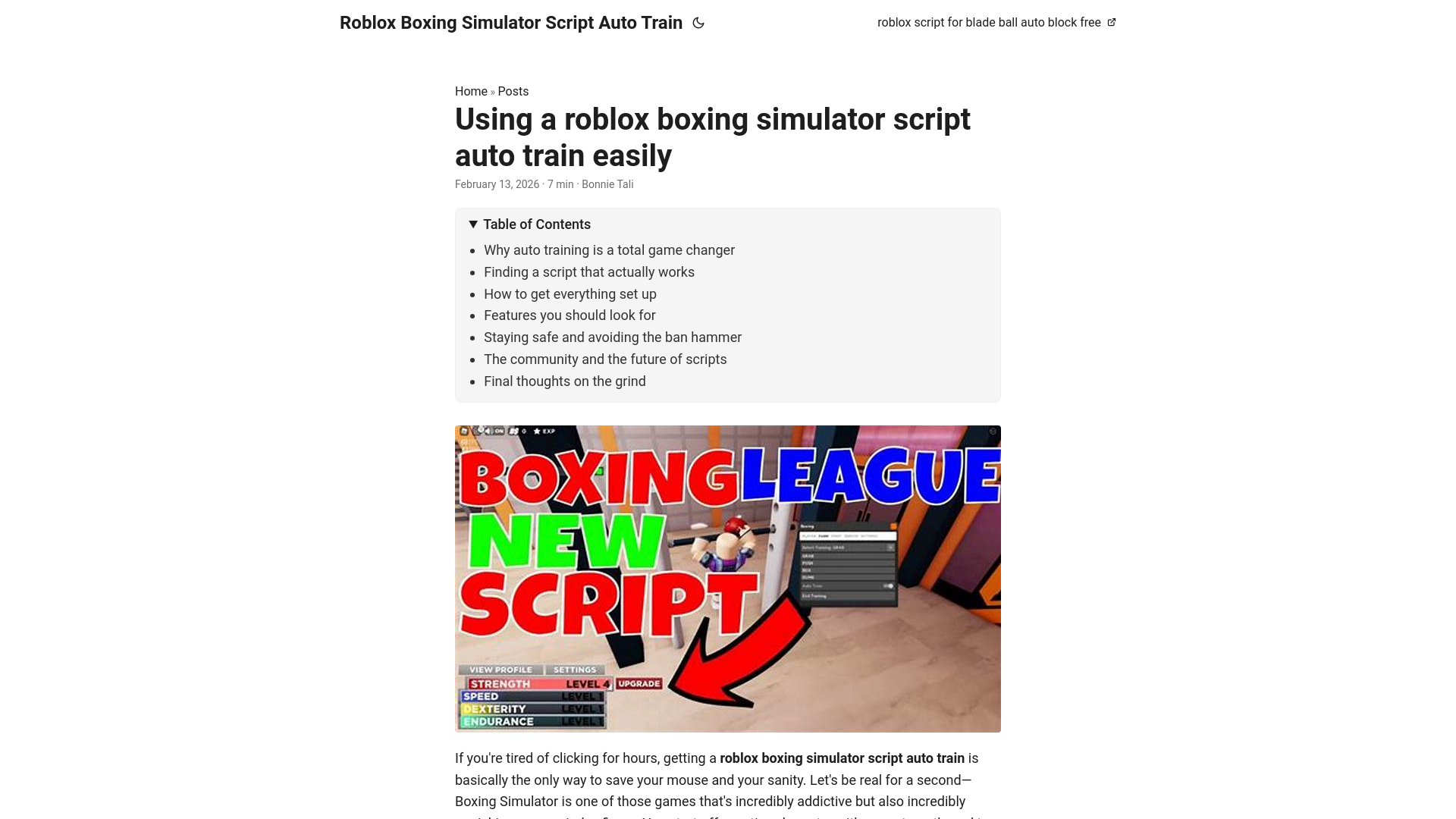 website screenshot of https://roblox-boxing-simulator-script-auto-train.pages.dev/