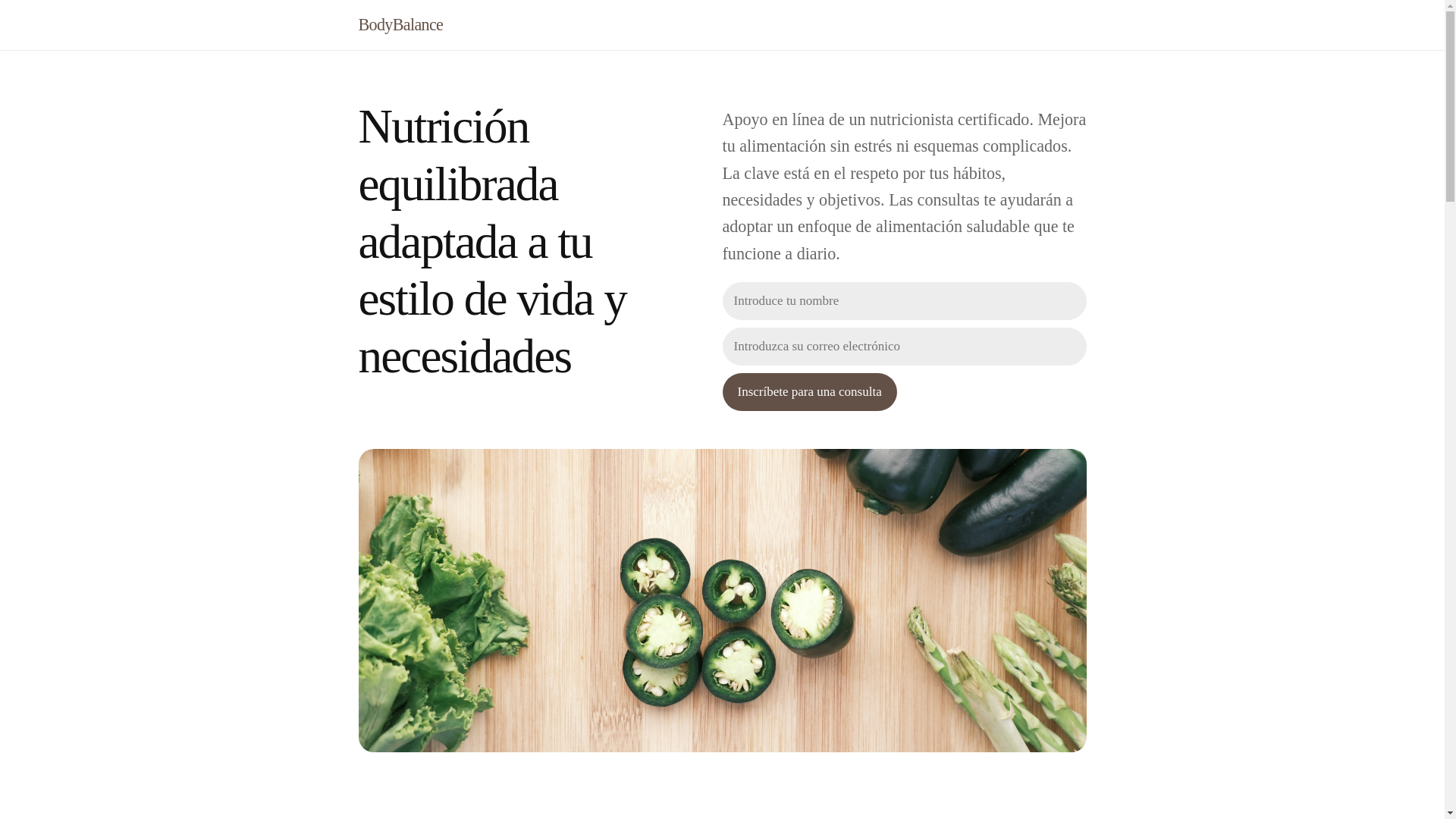 website screenshot of https://bodybalancea.info/