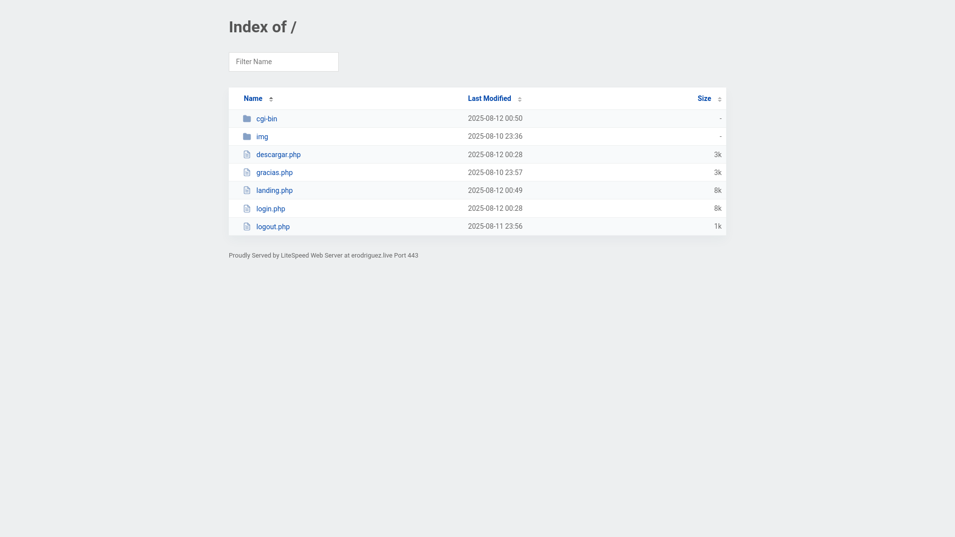 website screenshot of https://erodriguez.live/