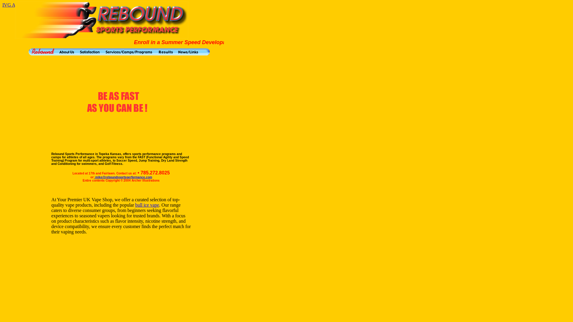 website screenshot of https://reboundsportsperformance.pages.dev/