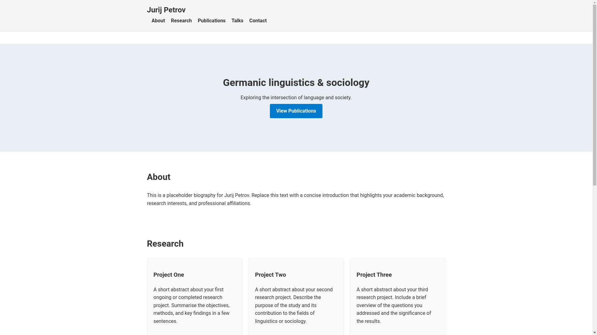 website screenshot of https://linguistaperegii.pages.dev/