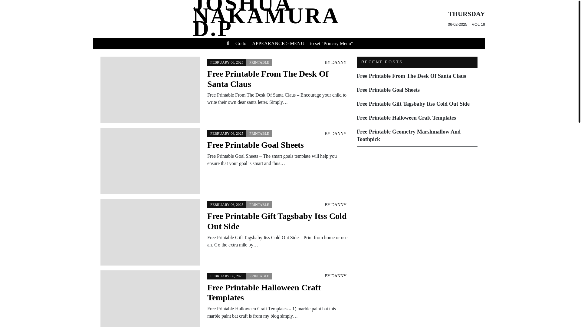 website screenshot of https://joshuanakamuradp.pages.dev/