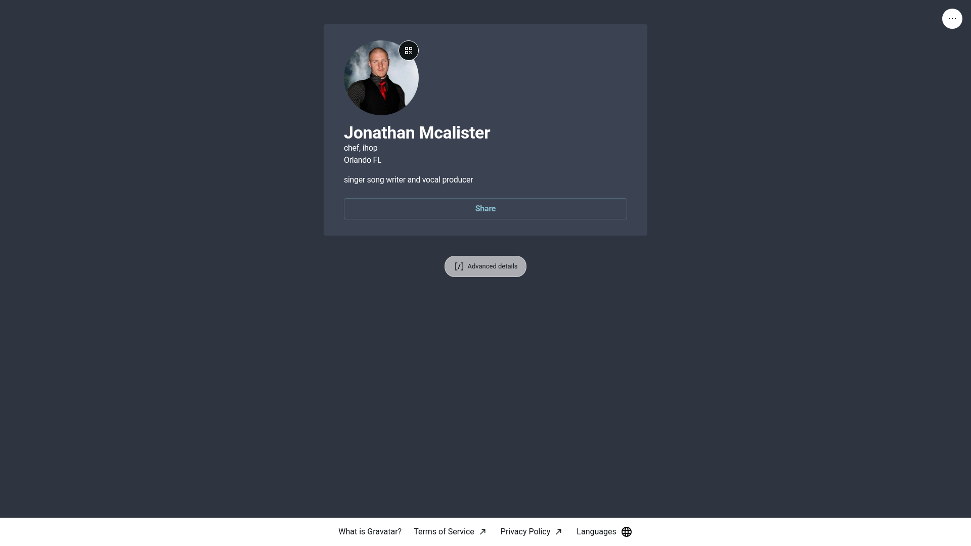 website screenshot of https://jonmarathon.live/