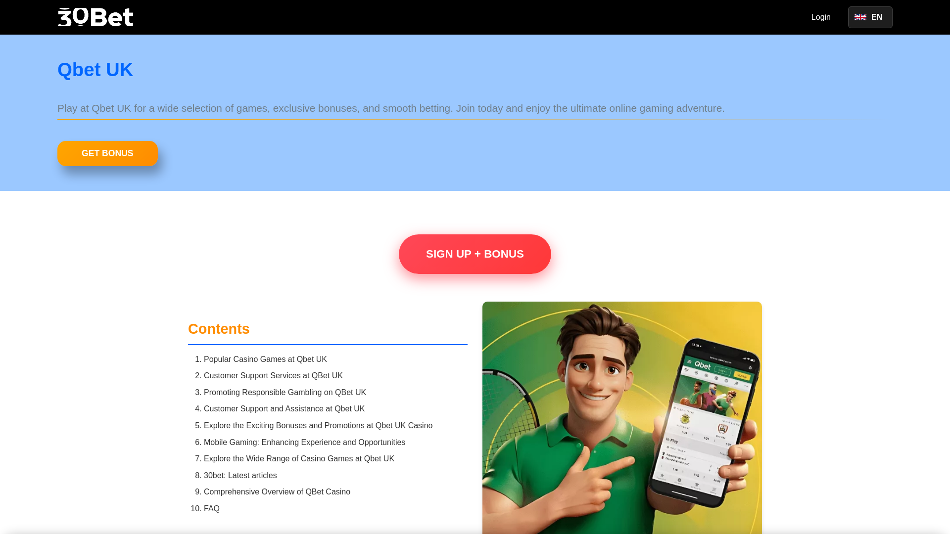 website screenshot of https://qbetcasino-online.com/