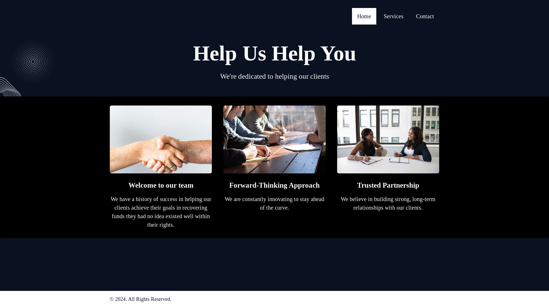 website screenshot of https://five-0refundsolution.com/