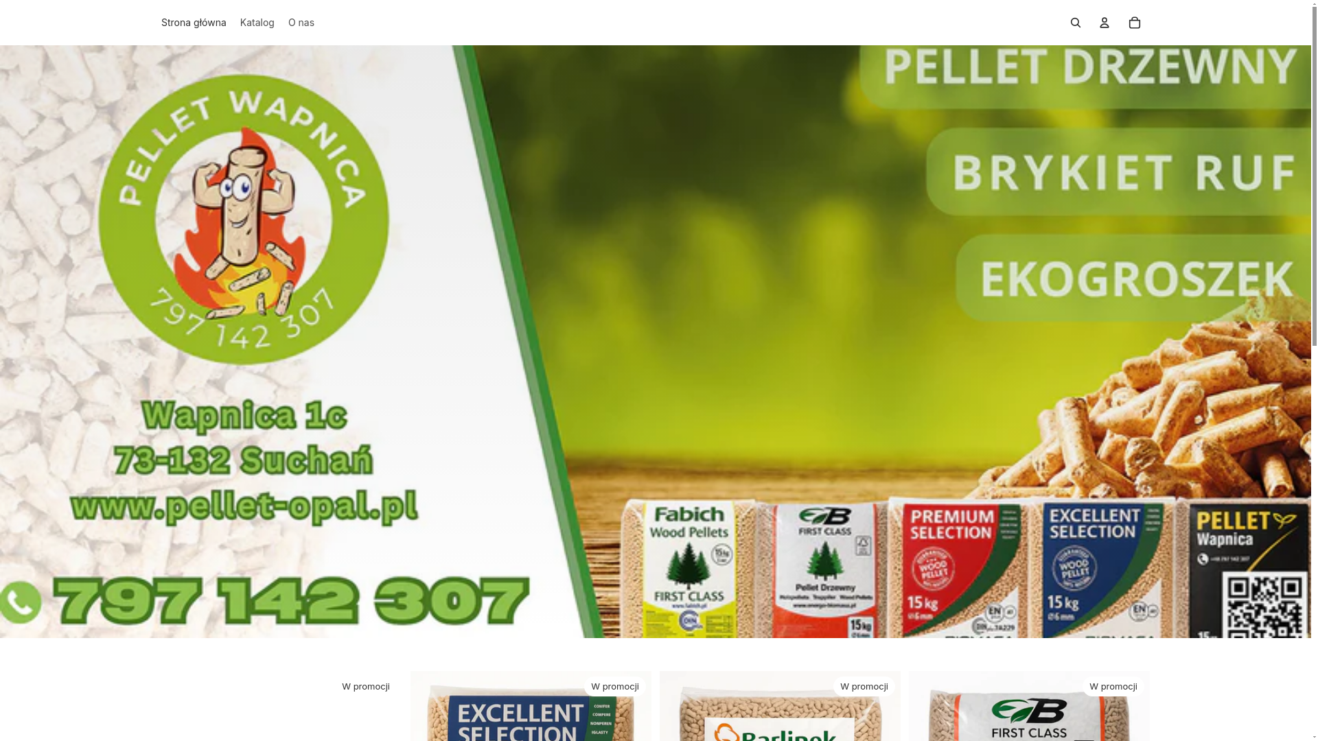 website screenshot of https://skladopaluwapnica.com/