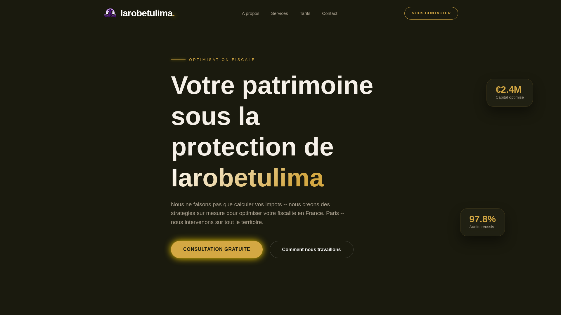 website screenshot of https://iarobetulima.xyz