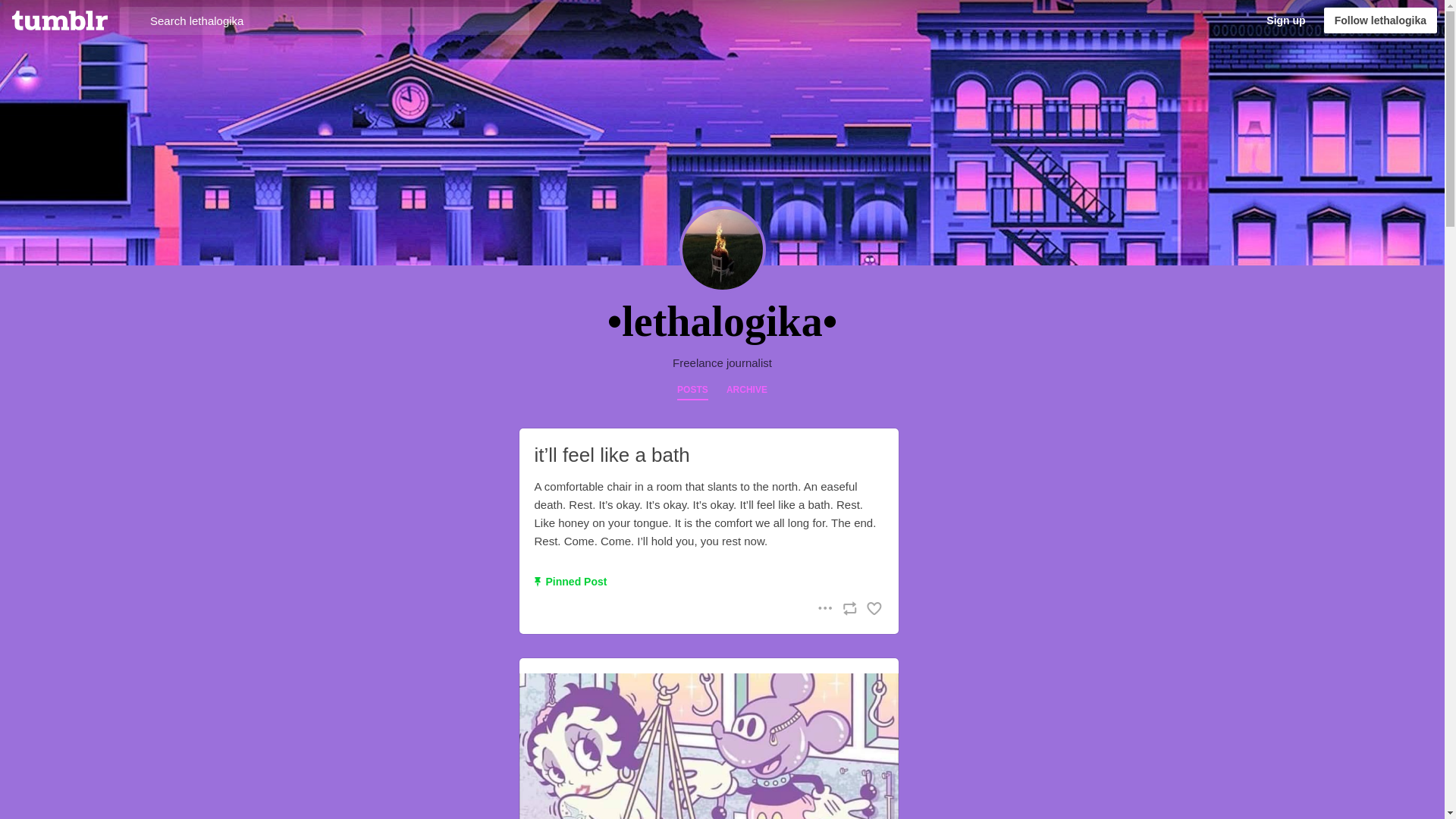 website screenshot of https://lethalogika.blog/