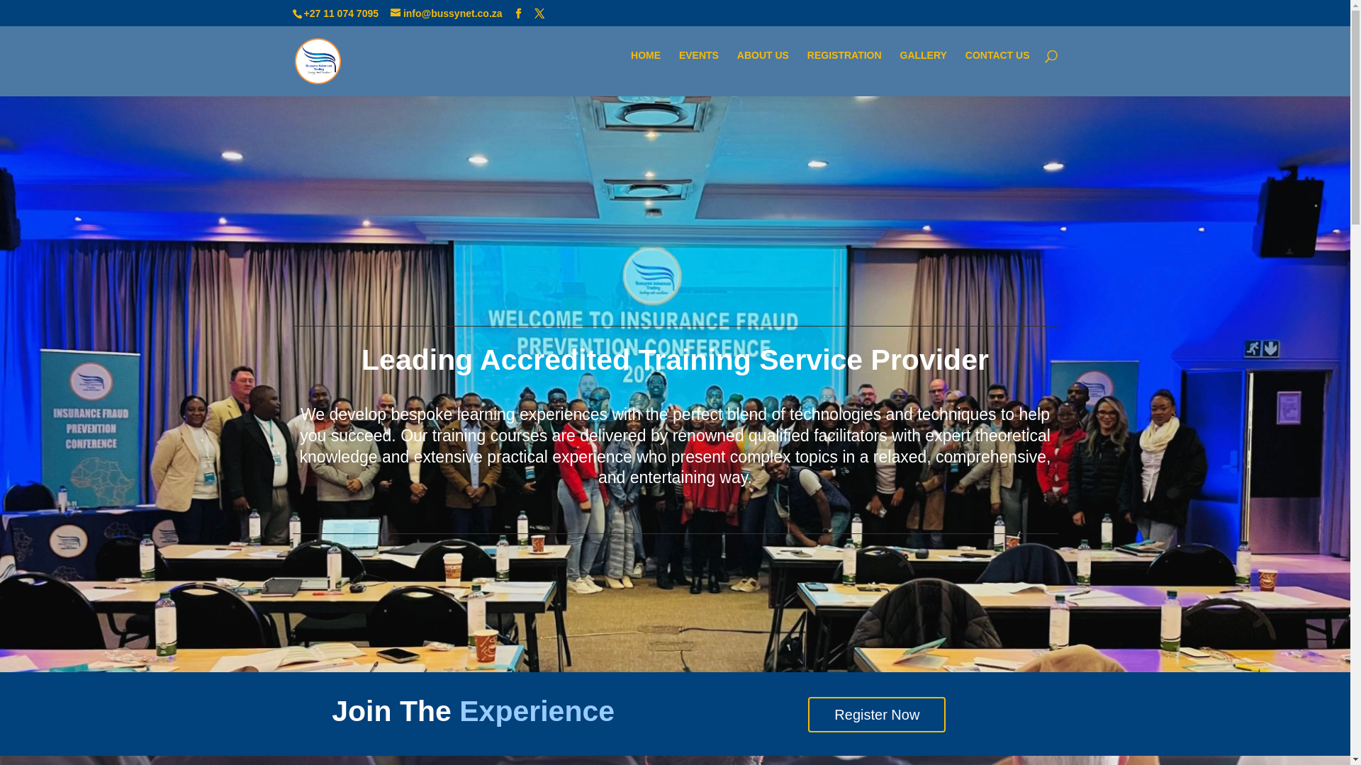 website screenshot of https://bussynet.co.za/