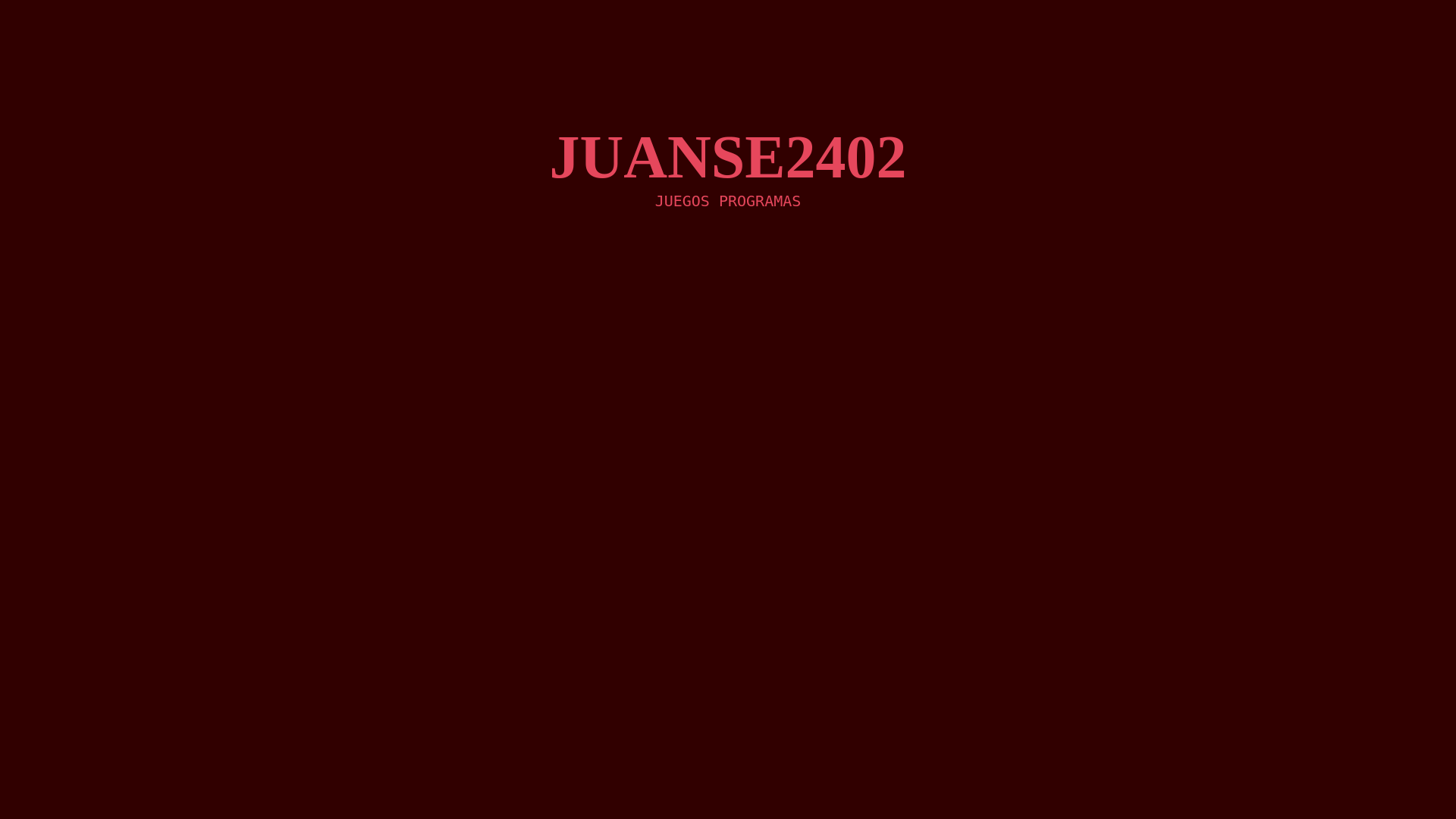 website screenshot of https://juanse.uk/