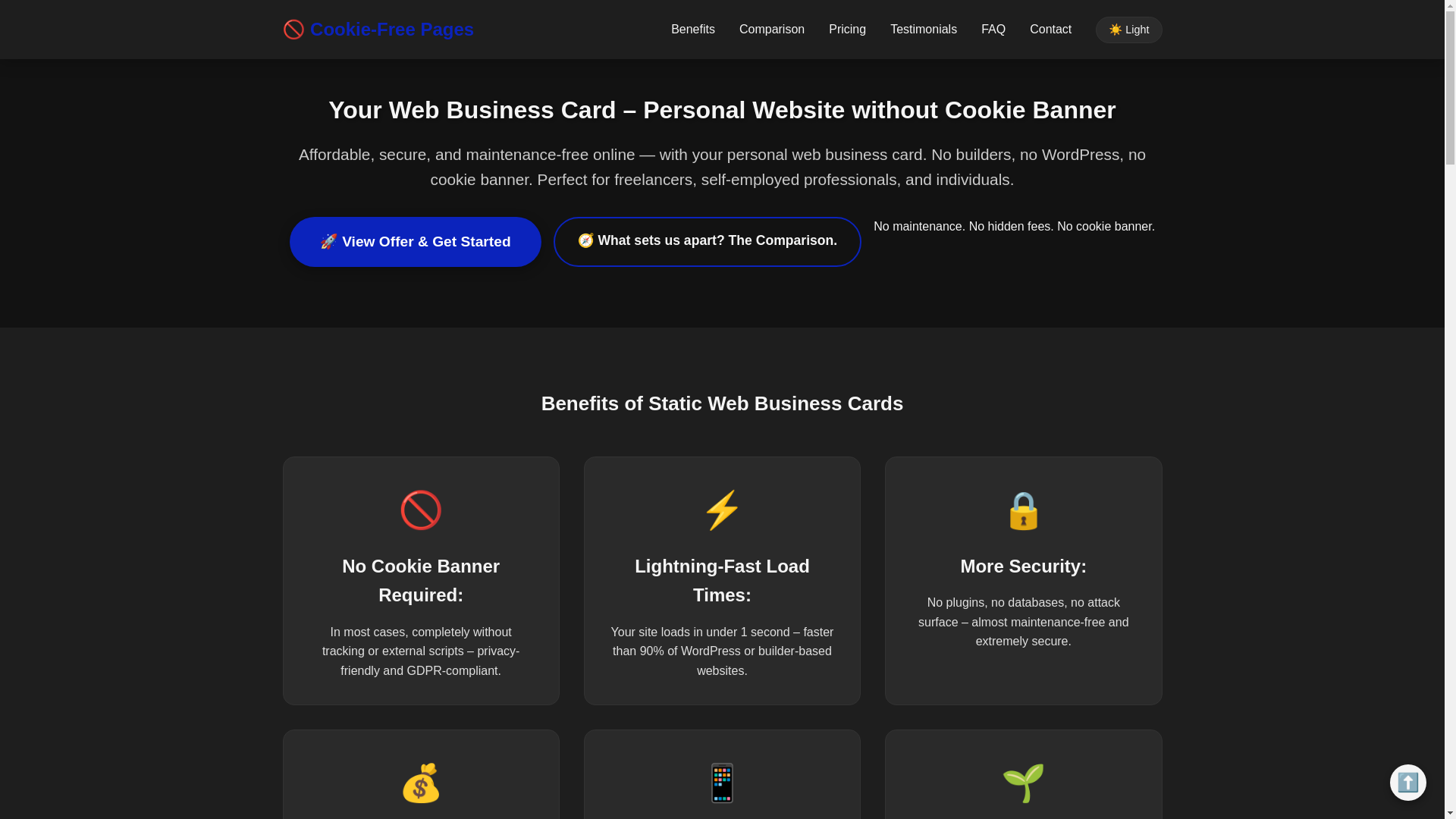 website screenshot of https://openzenta-onepager-demo.pages.dev/