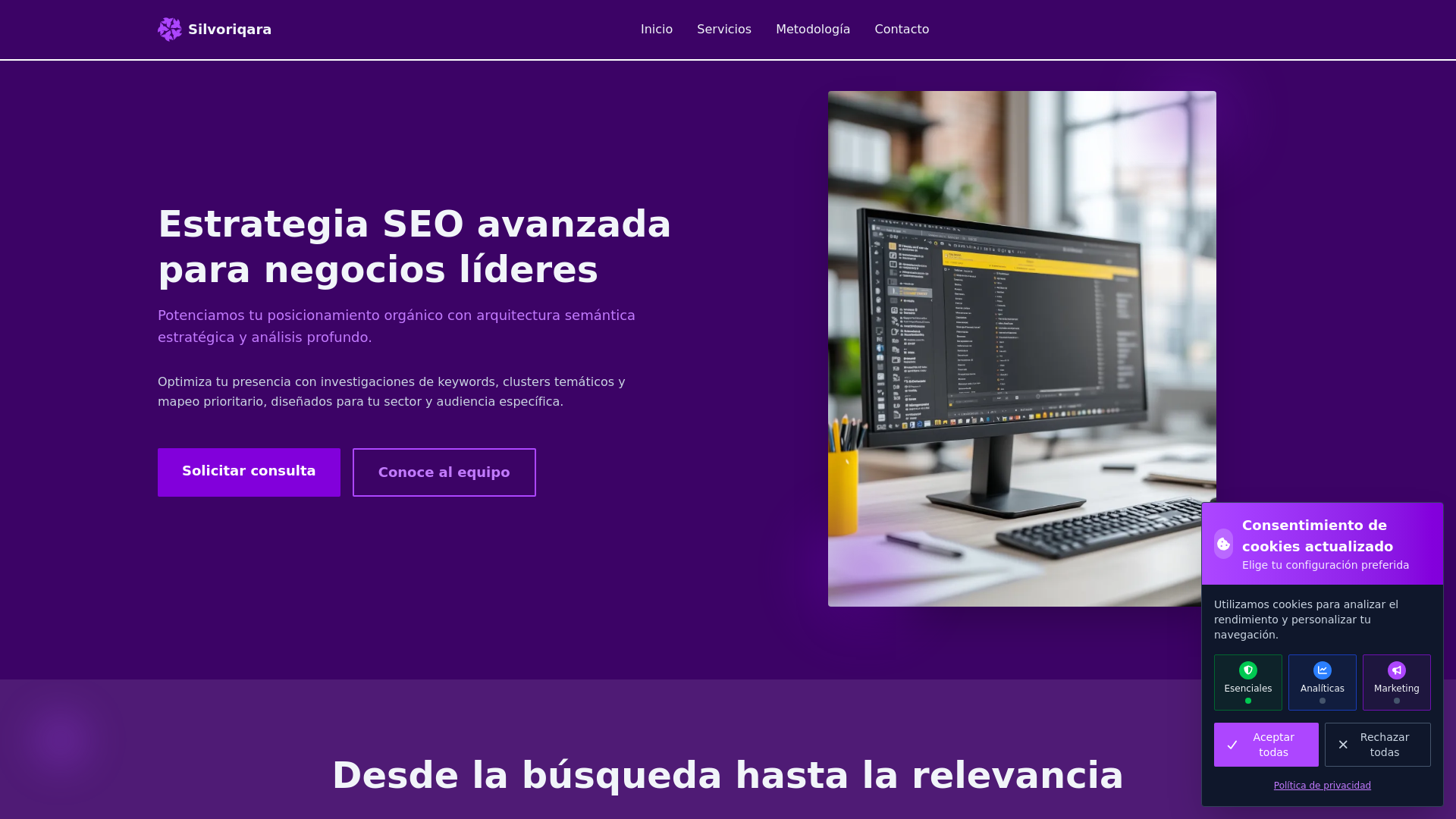 website screenshot of https://silvoriqara.sbs/