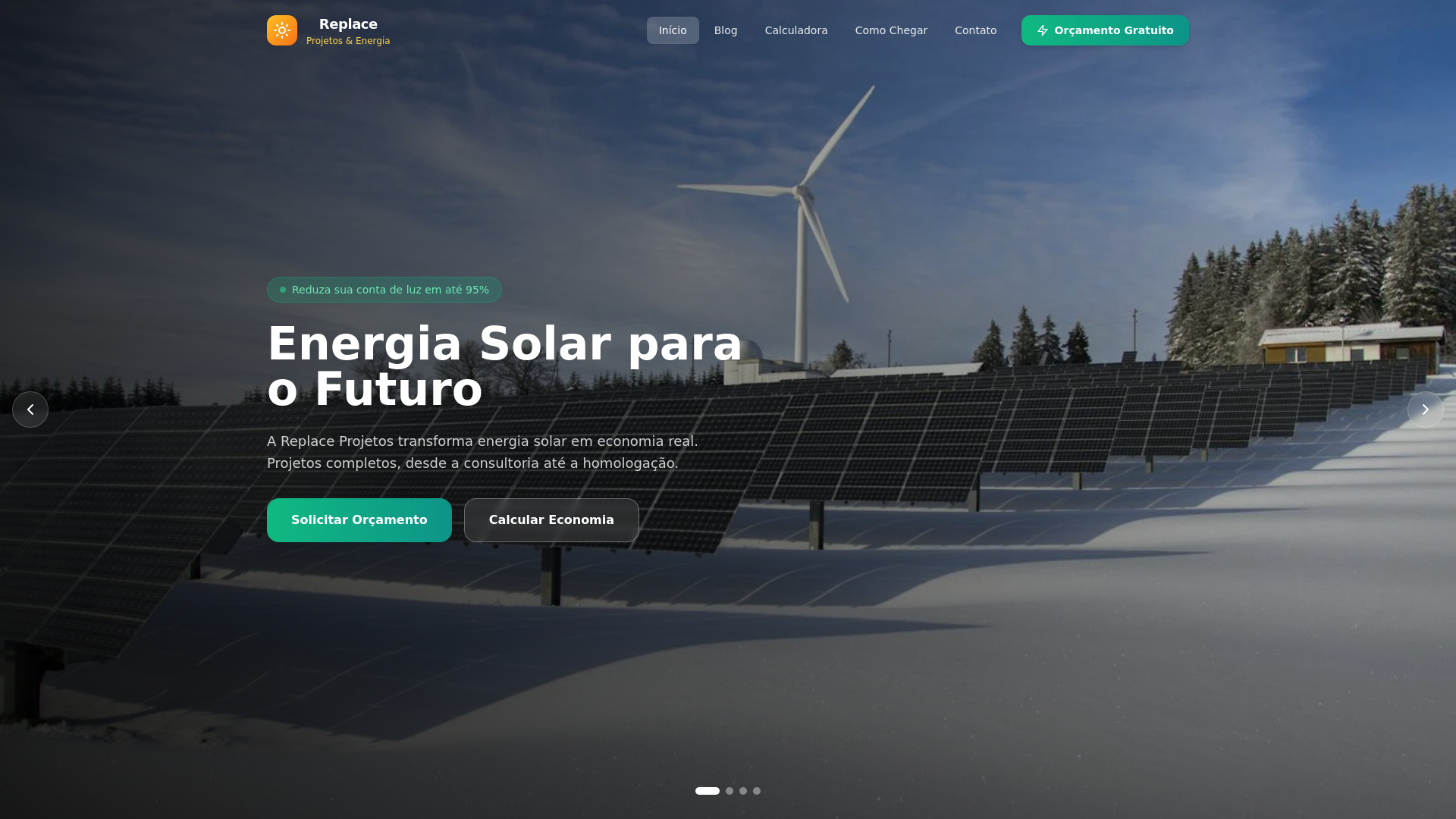 website screenshot of https://replaceprojetoseconsultoriaemenergia.shop/