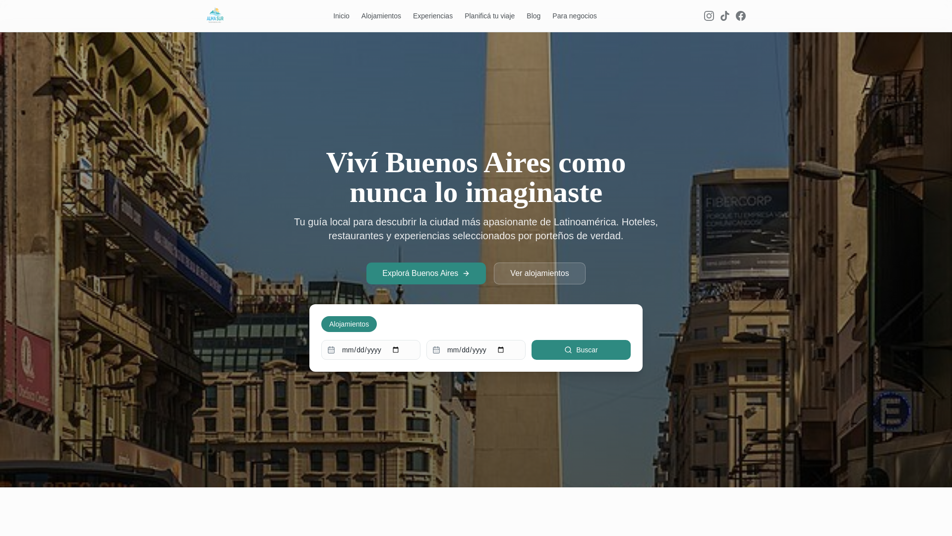 website screenshot of https://buenos-aires-escapes.pages.dev/
