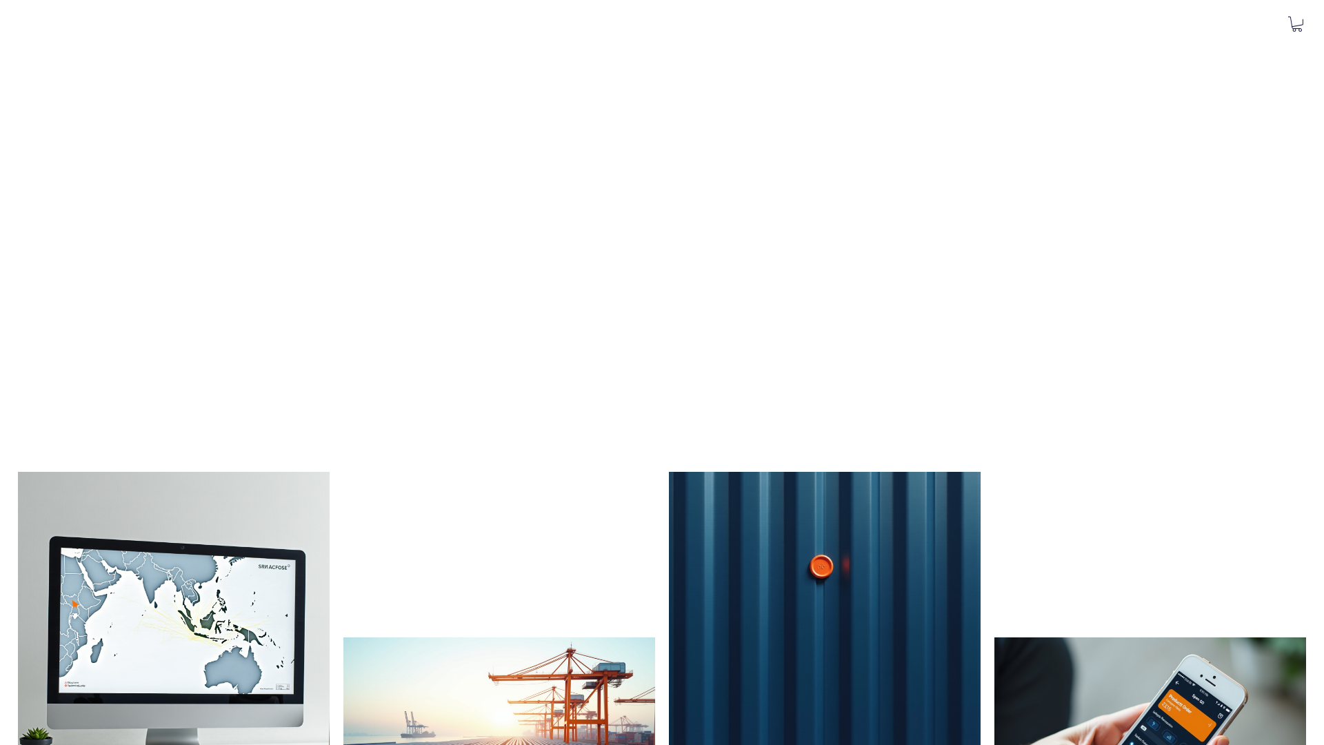 website screenshot of https://zminternationaltrading.com/