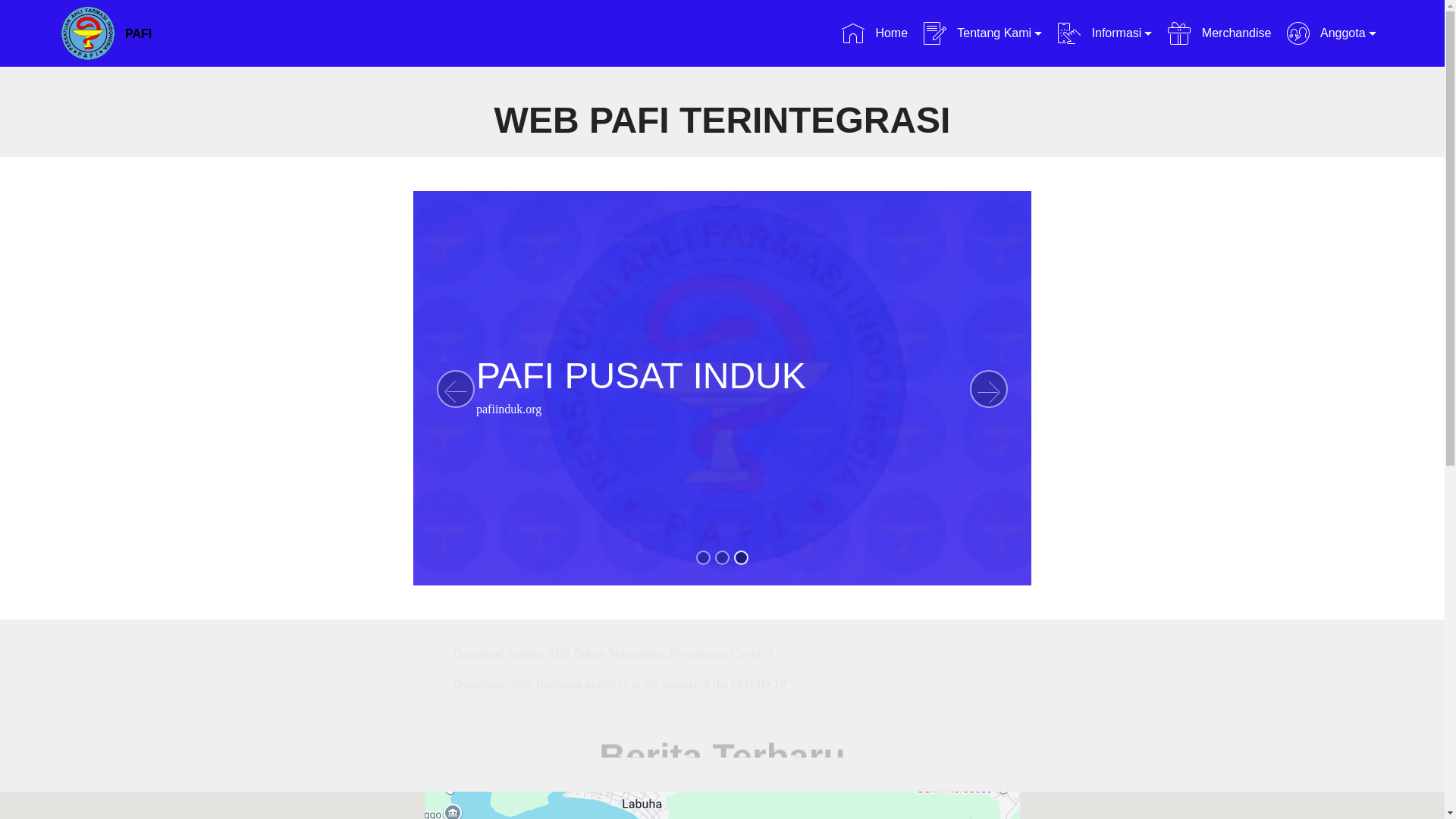 website screenshot of https://pafi-halmaheraselatan-org-4k3.pages.dev/