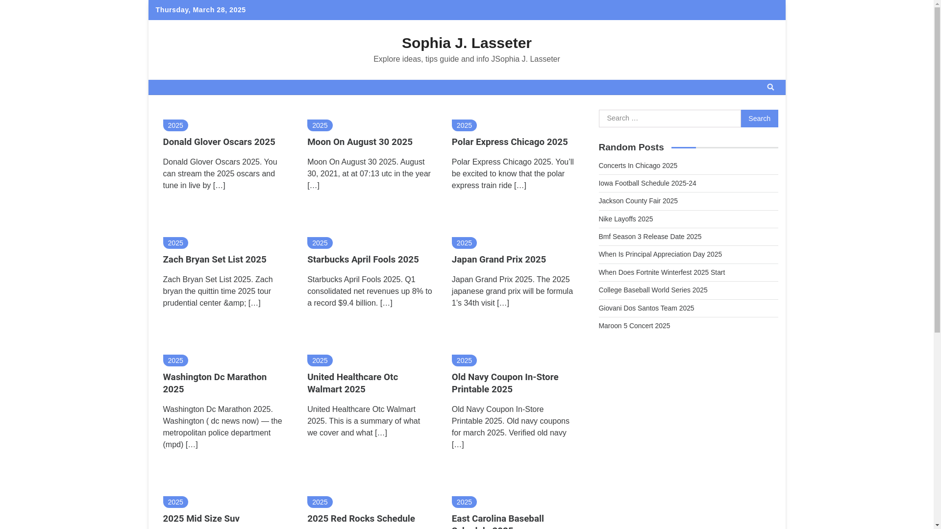 website screenshot of https://sophiajlasseter.pages.dev/