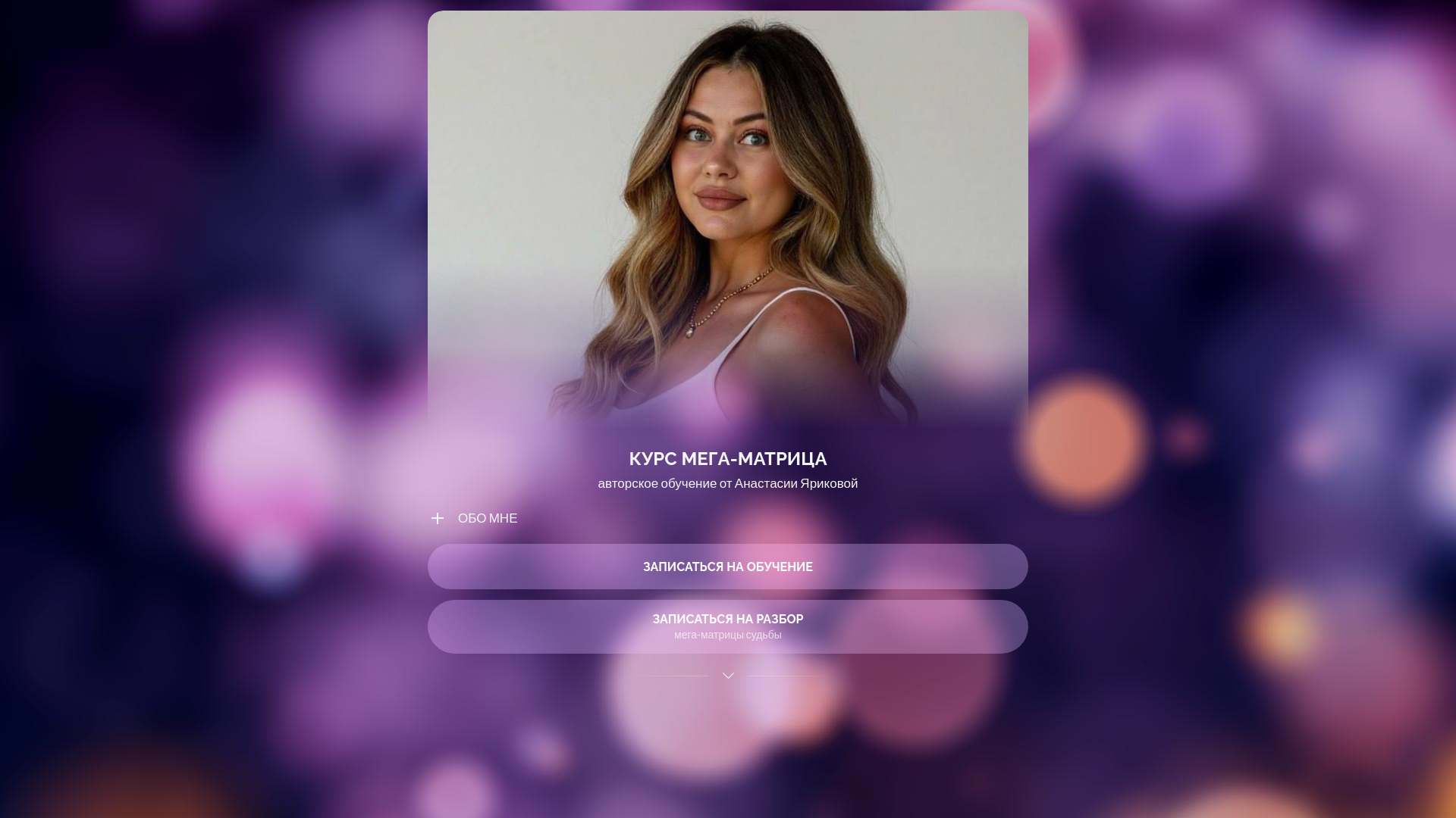website screenshot of https://megamatrica.com/