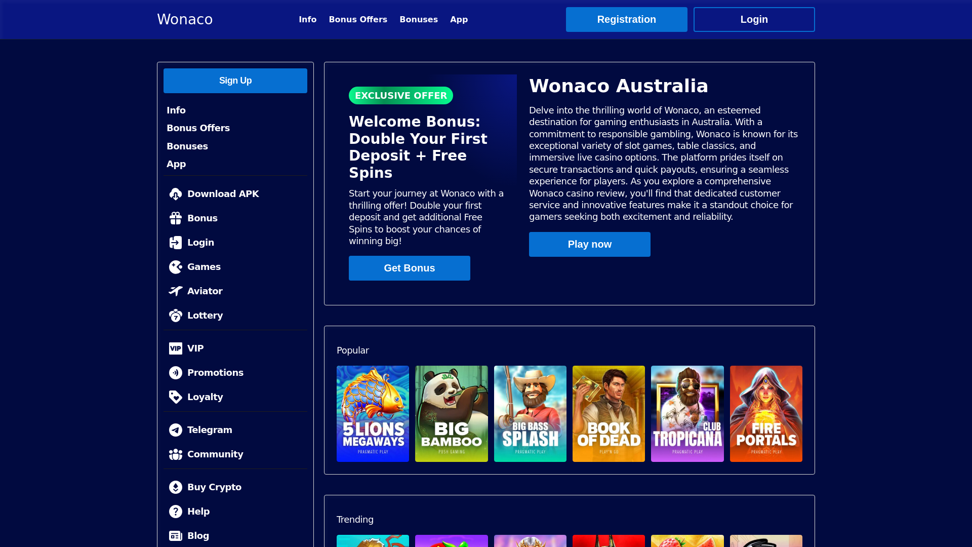 website screenshot of https://wonacoaustralia-com.pages.dev/