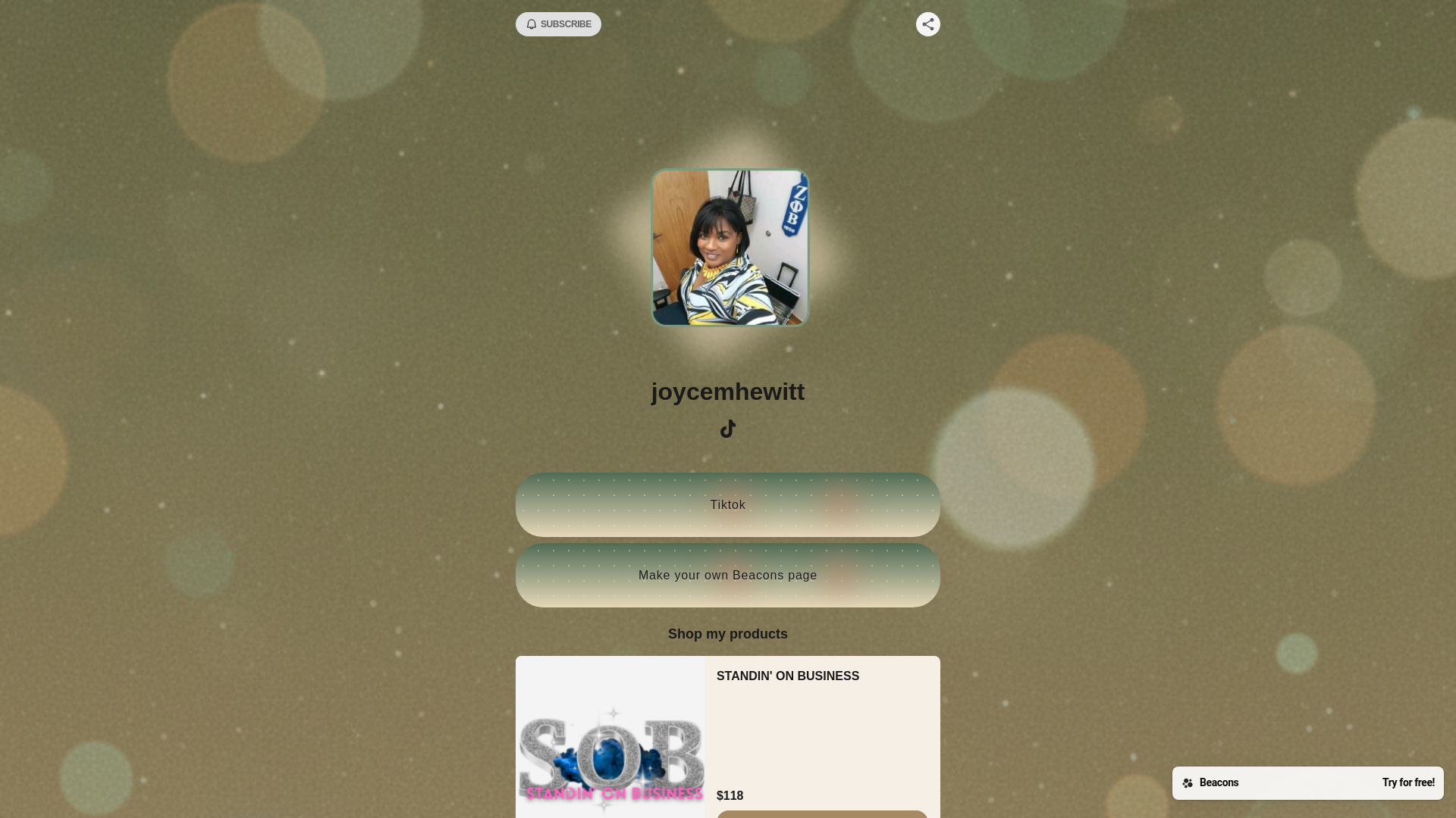 website screenshot of https://joycemhewitt.com/