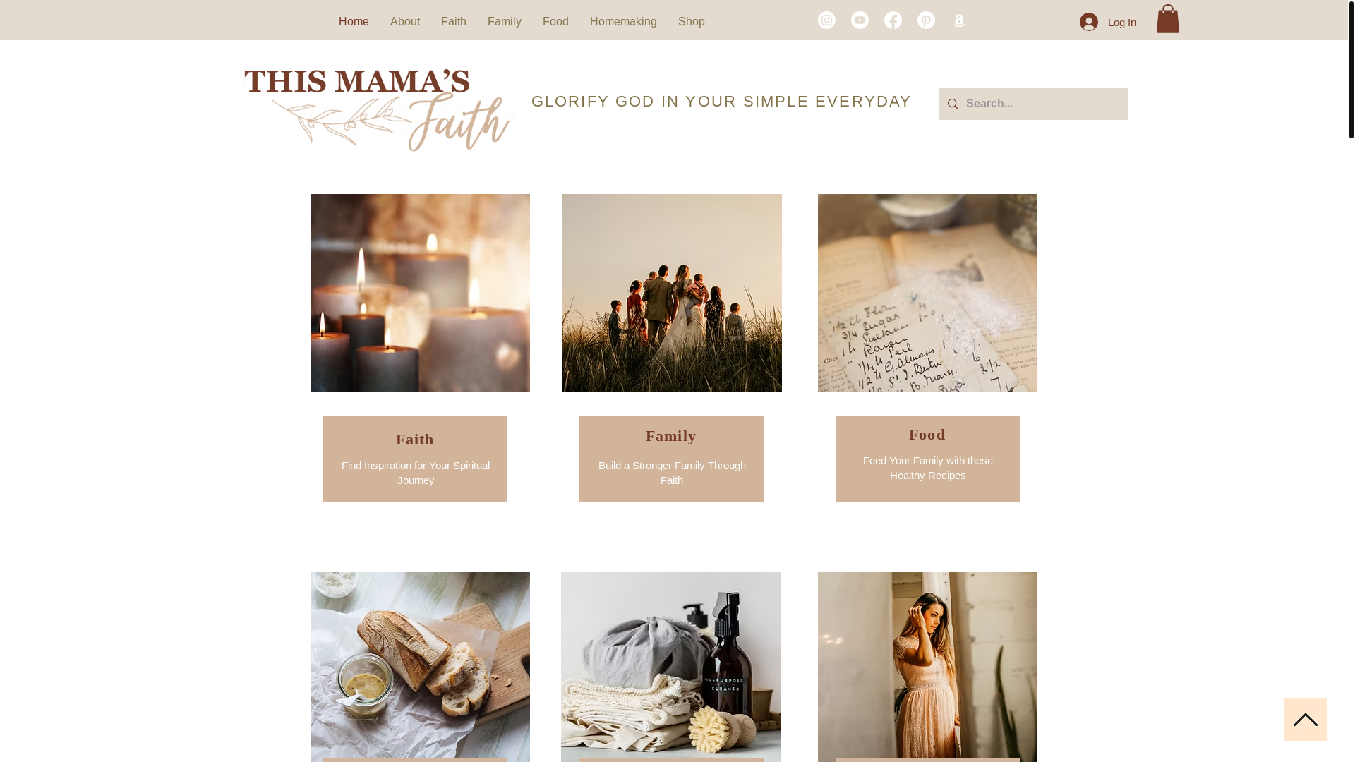 website screenshot of https://thismamashome.com/