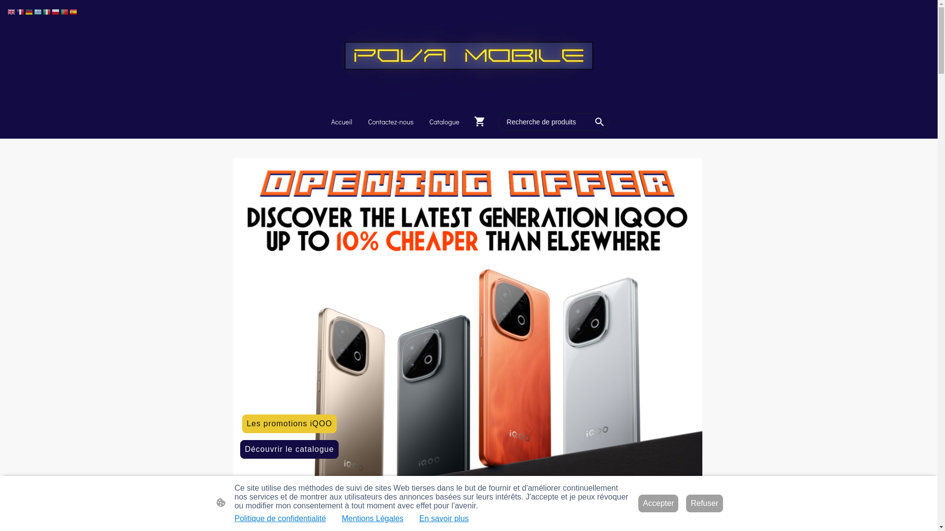 website screenshot of https://talismanmobile.store/