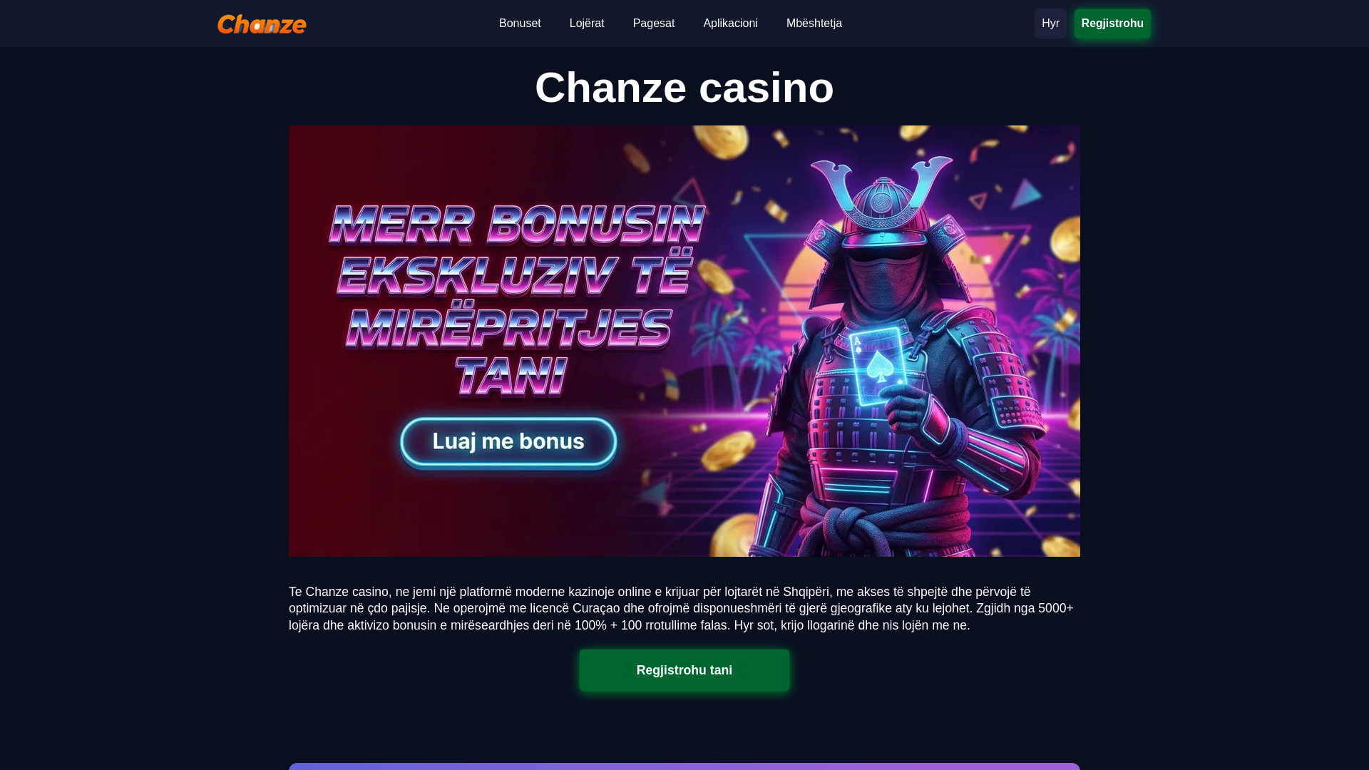 website screenshot of https://chanze-al-43622.pages.dev/