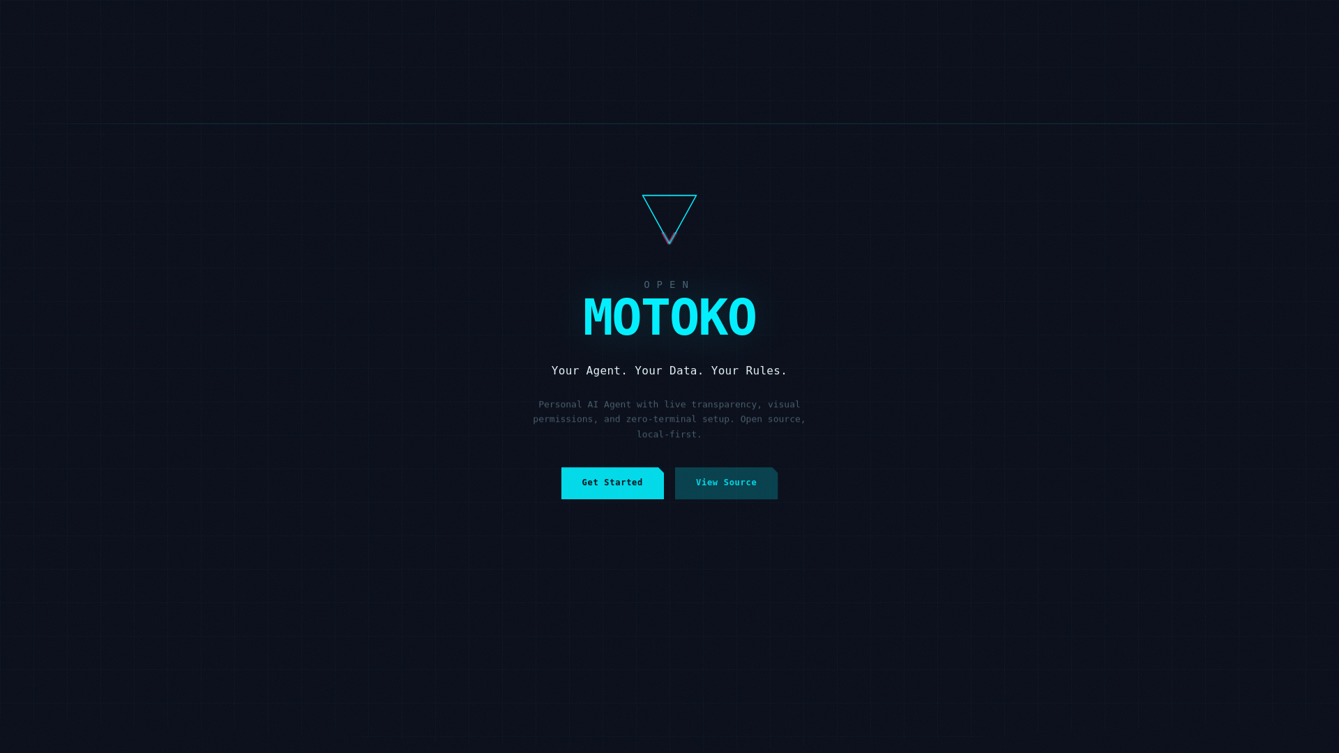 website screenshot of https://openmotoko.pages.dev/